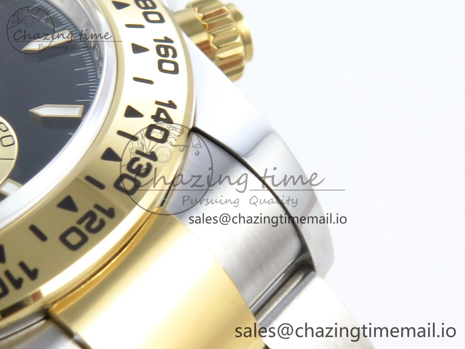 ZipUp Daytona 126503 APSF 1:1 Best Edition Black Dial on SS YG Braclet SH 735