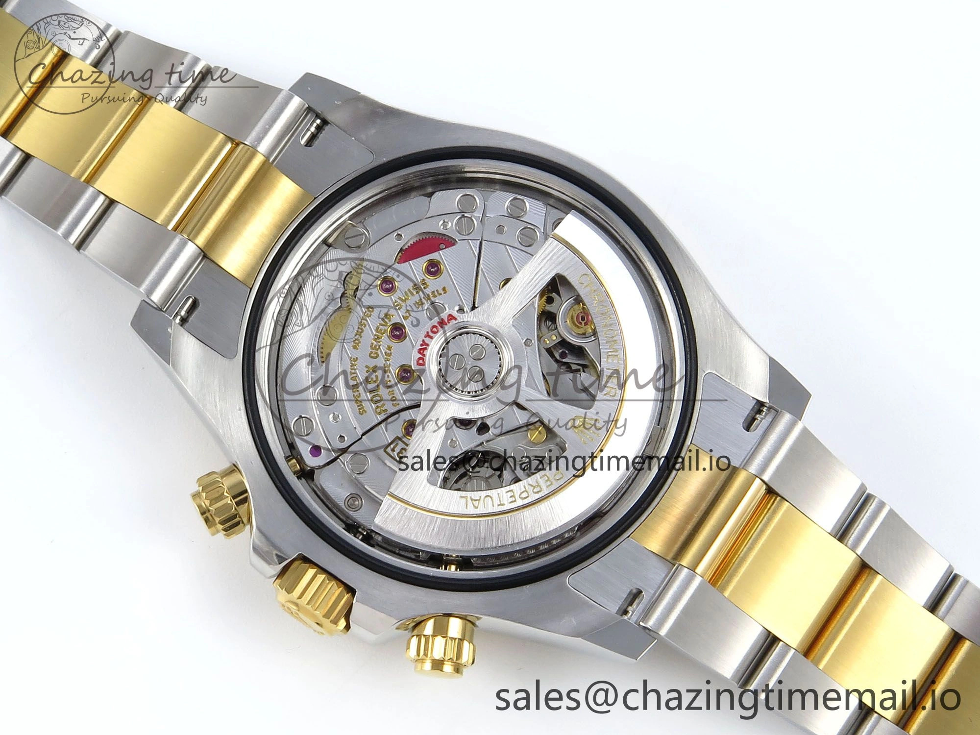 Daytona 126503 APSF 1:1 Best Edition Black YG Dial on SS YG Braclet SH Timeless 736
