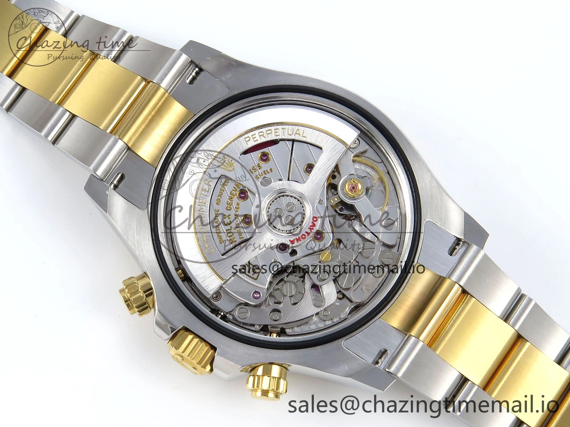 Daytona 126503 APSF 1:1 Best Edition Black YG Dial on SS YG Braclet SH Timeless 736