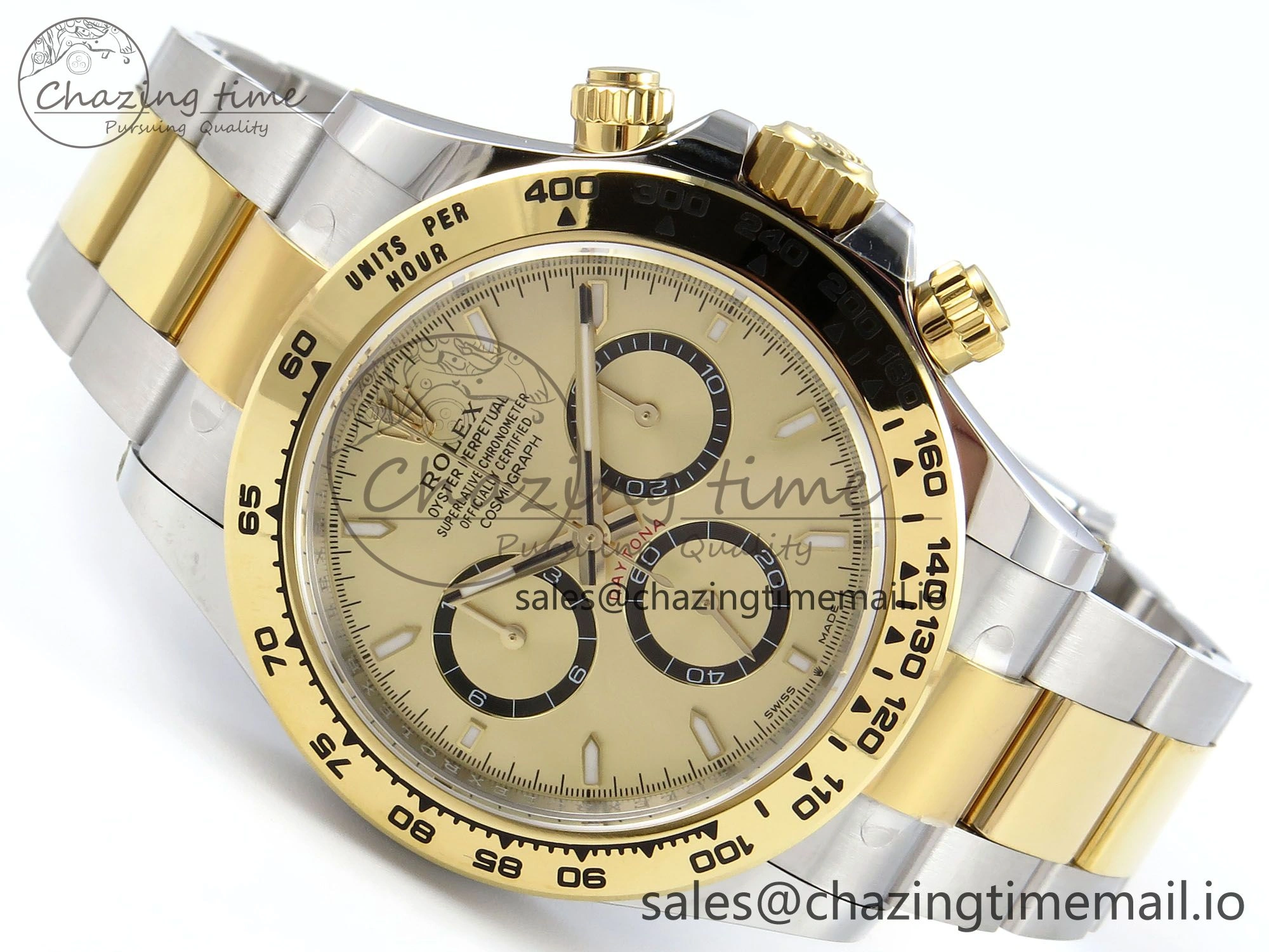 Durable Daytona 126503 APSF 1:1 Best Edition YG Dial on SS YG Braclet SH 734