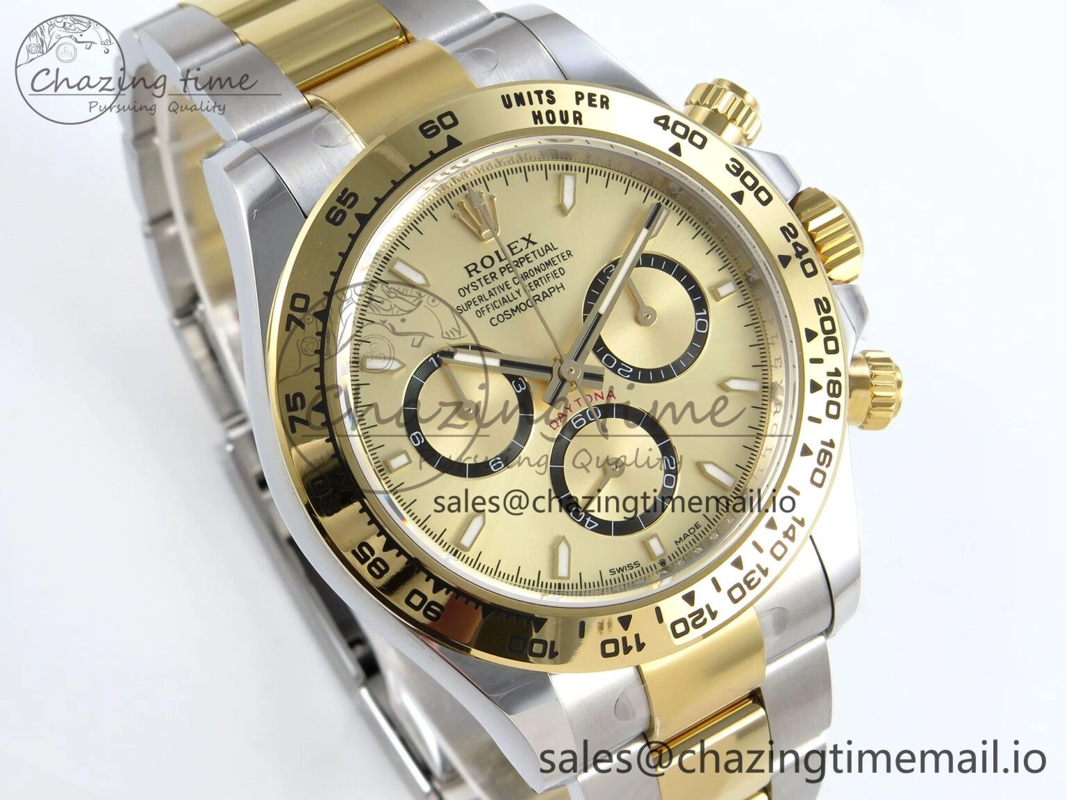 Durable Daytona 126503 APSF 1:1 Best Edition YG Dial on SS YG Braclet SH 734