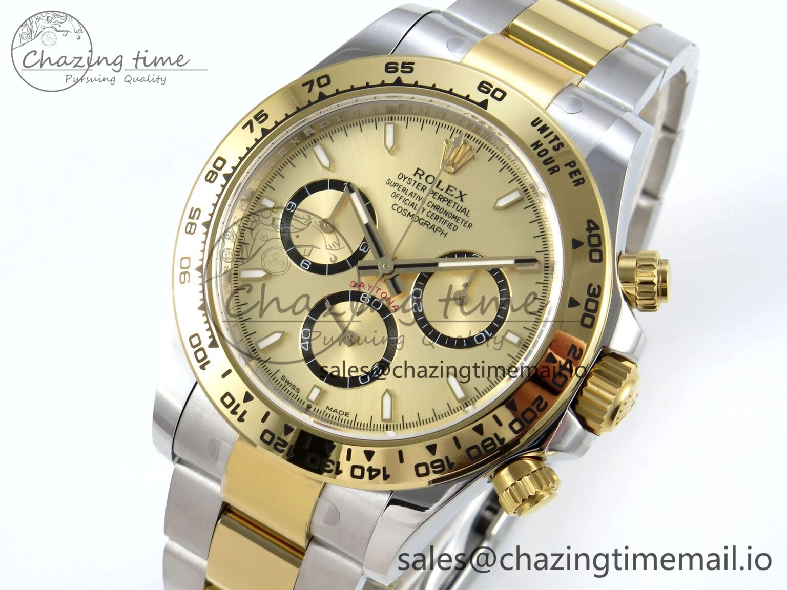 Durable Daytona 126503 APSF 1:1 Best Edition YG Dial on SS YG Braclet SH 734