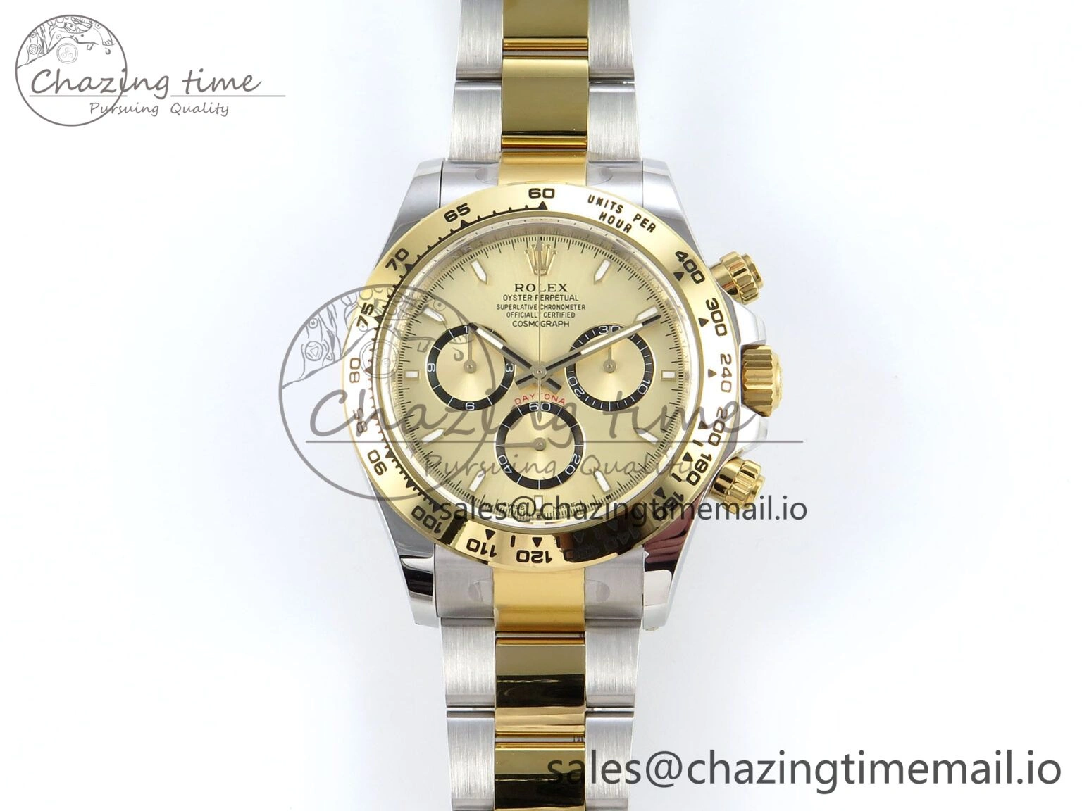 Durable Daytona 126503 APSF 1:1 Best Edition YG Dial on SS YG Braclet SH 734