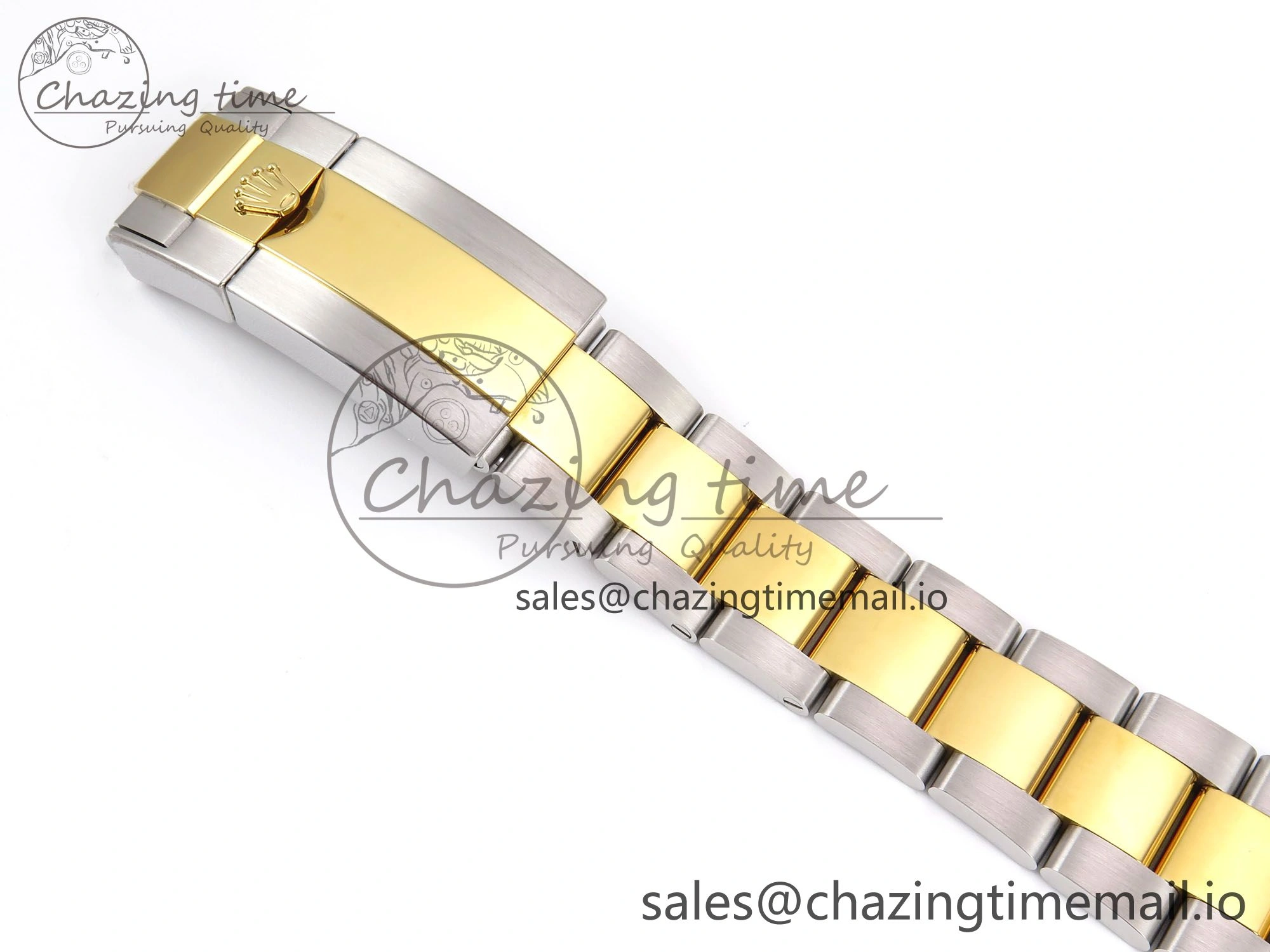 Efficient Daytona 126503 APSF 1:1 Best Edition YG Black Diamonds Dial on YG SS Bracelet SH 1024