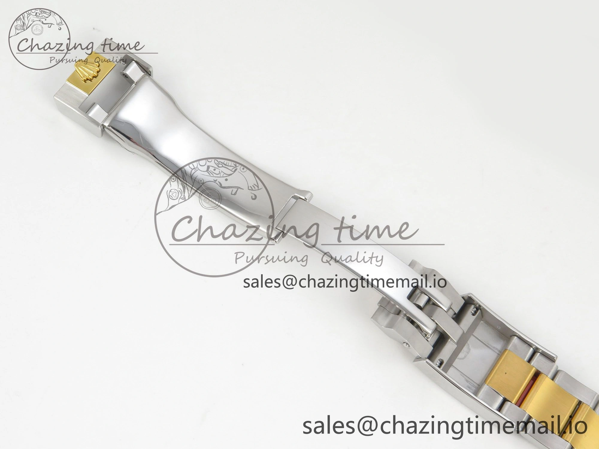 SoftTouch Daytona 126503 Clean 1:1 Best Edition 904L Black Dial on SS YG Bracelet Super Clone DD 240