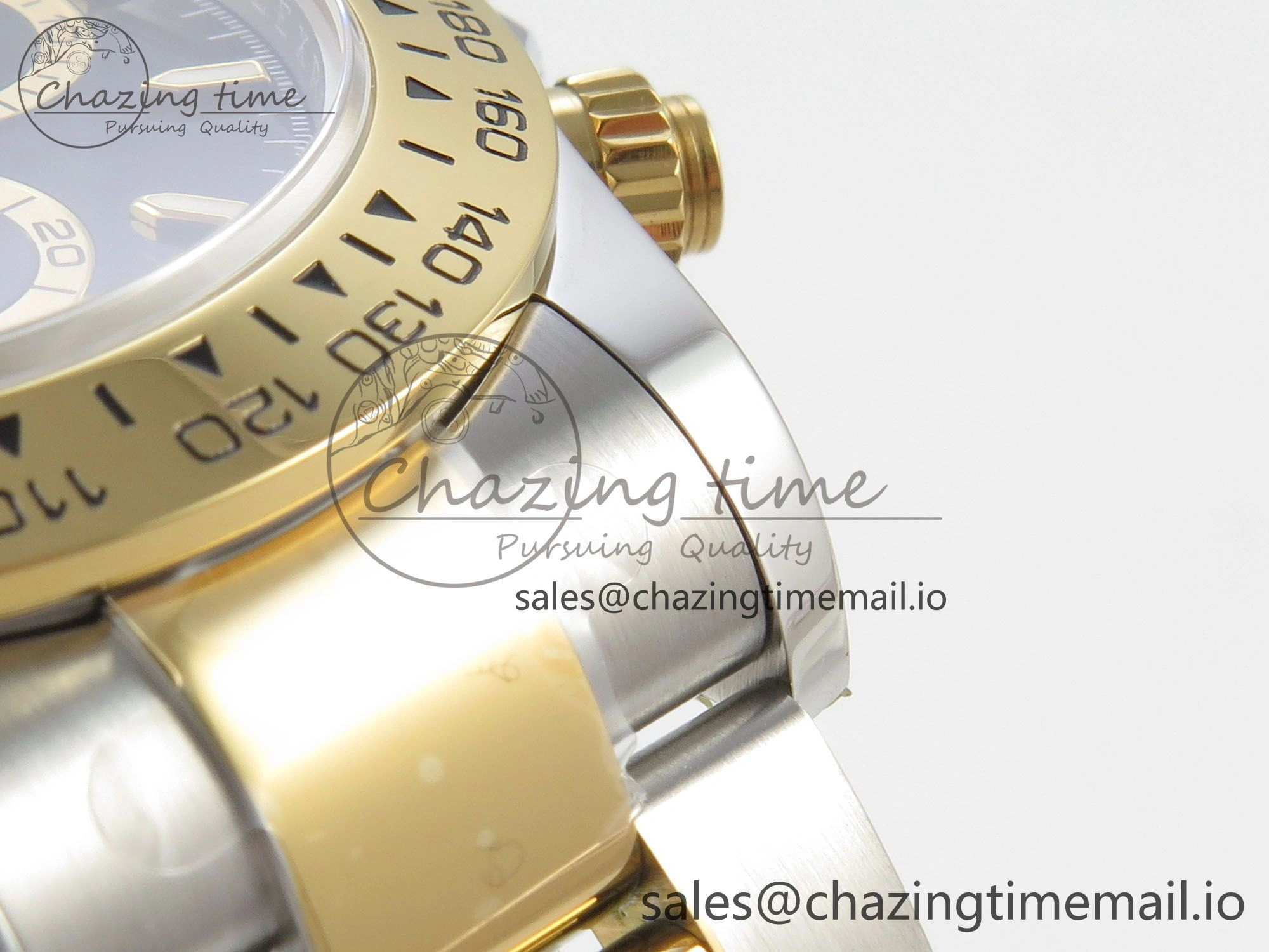 SoftTouch Daytona 126503 Clean 1:1 Best Edition 904L Black Dial on SS YG Bracelet Super Clone DD 240