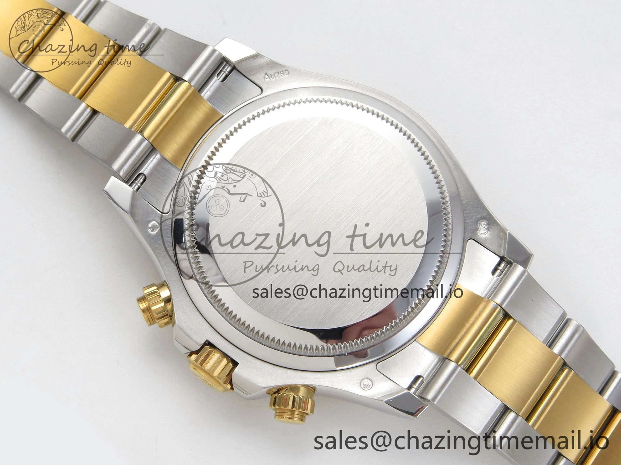 Daytona 126503 Clean 1:1 Best Edition 904L Black YG Diamond Dial on SS YG Bracelet Super Clone DD Popular 241