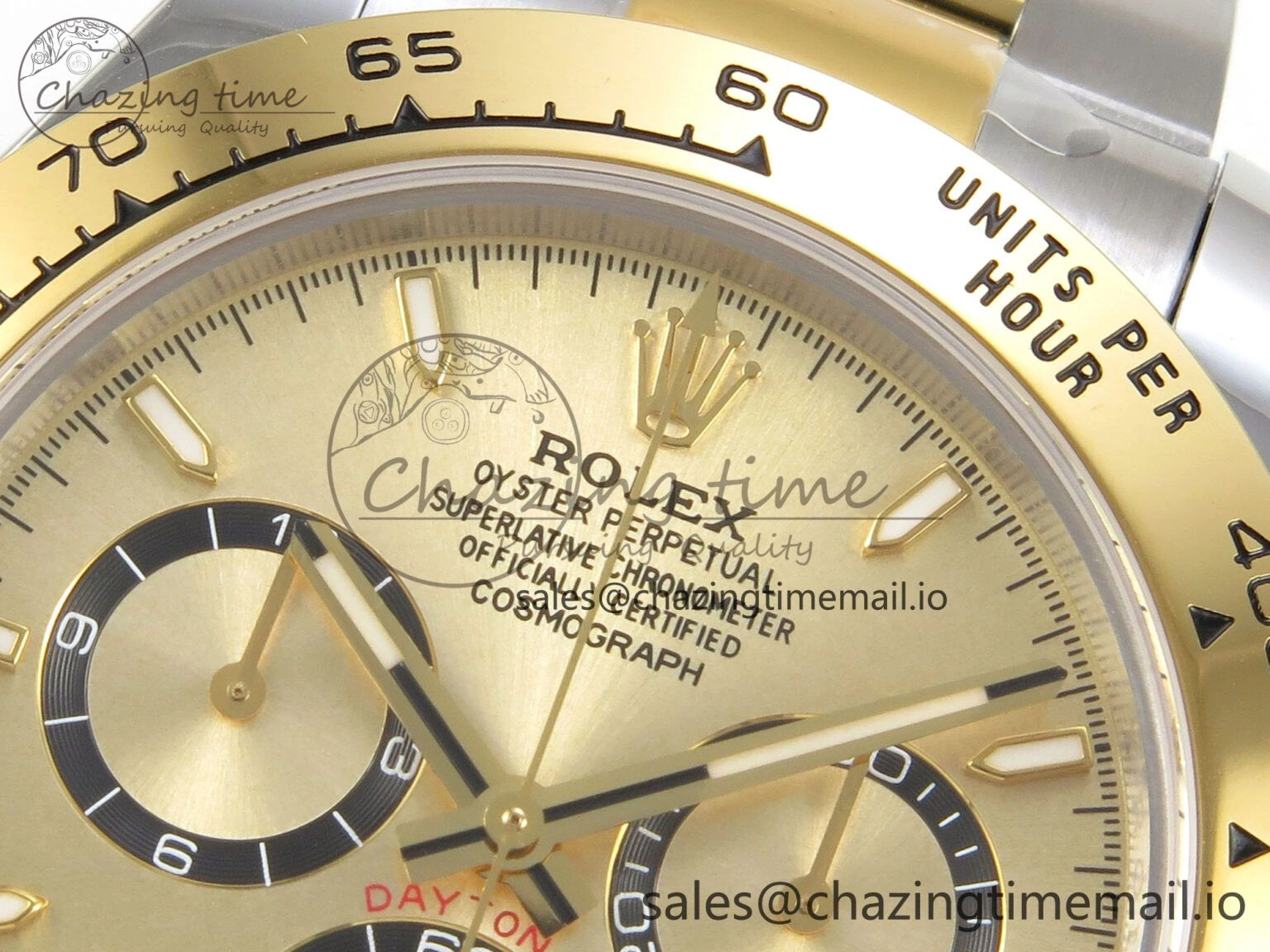 Daytona 126503 Clean 1:1 Best Edition 904L YG Dial on SS YG Bracelet Super Clone DD Popular 242