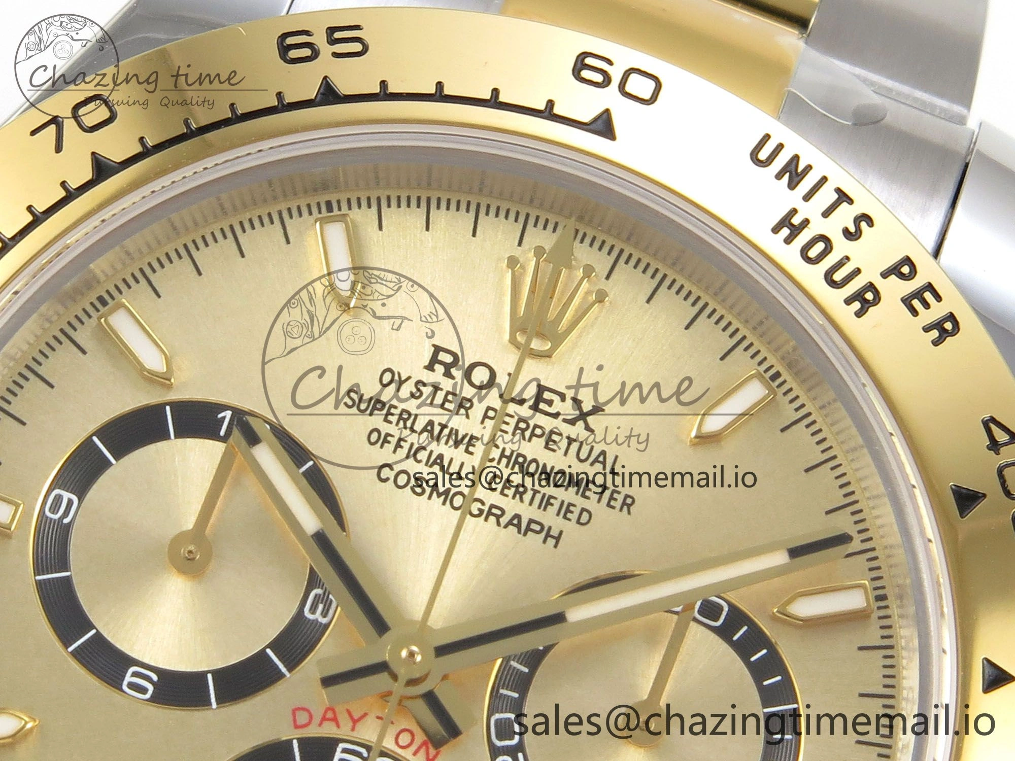 Daytona 126503 Clean 1:1 Best Edition 904L YG Dial on SS YG Bracelet Super Clone DD Popular 242