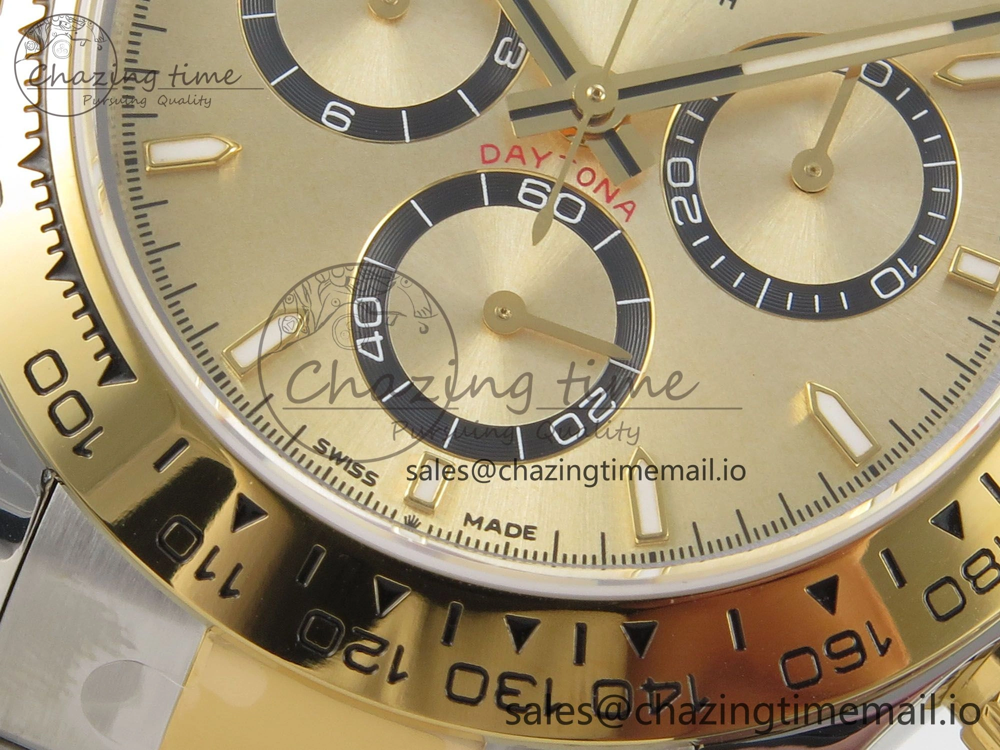 Daytona 126503 Clean 1:1 Best Edition 904L YG Dial on SS YG Bracelet Super Clone DD Popular 242