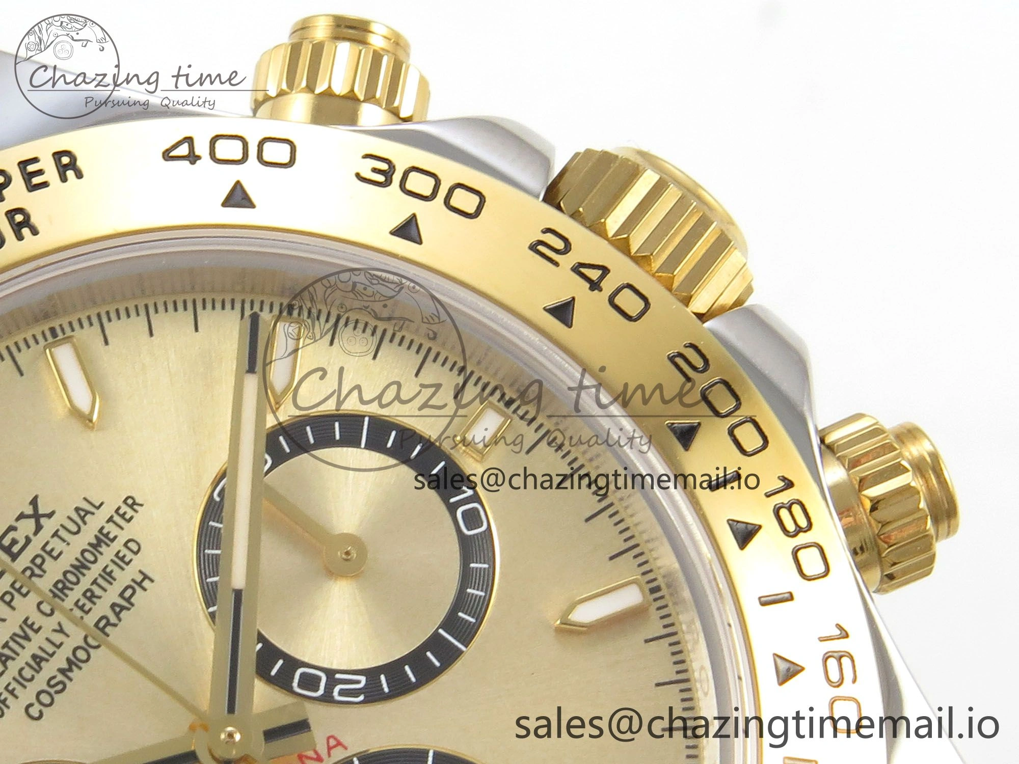 Daytona 126503 Clean 1:1 Best Edition 904L YG Dial on SS YG Bracelet Super Clone DD Popular 242