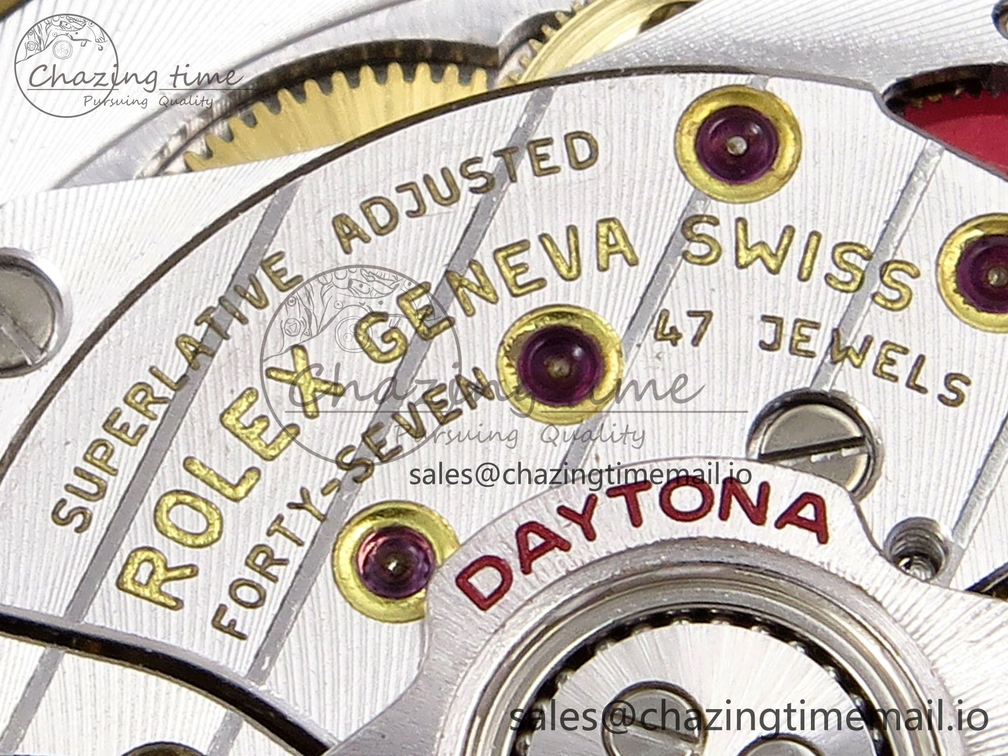 Classic Daytona 126503 QF 1:1 Best Edition Black YG Dial on SS YG Bracelet SH4131 V6 (Gain Weight） 1082
