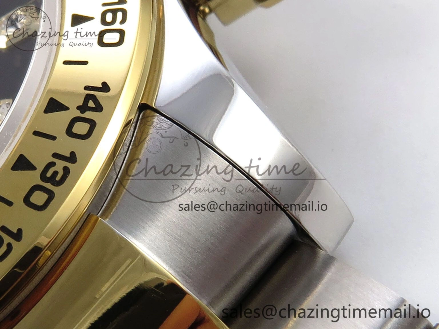 Vibrant Daytona 126503 QF 1:1 Best Edition Black YG Dial on SS YG Braclet SH4131 V 1274