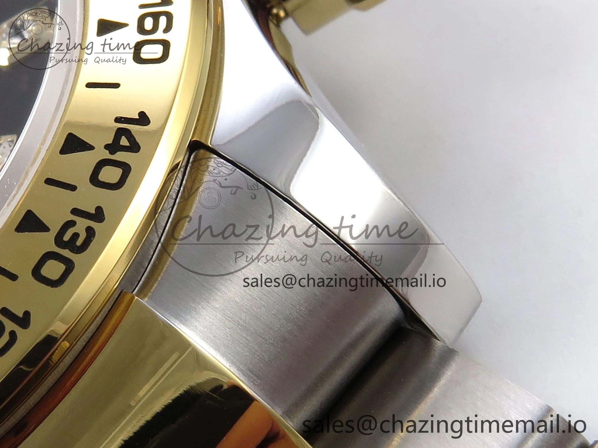 Vibrant Daytona 126503 QF 1:1 Best Edition Black YG Dial on SS YG Braclet SH4131 V 1274