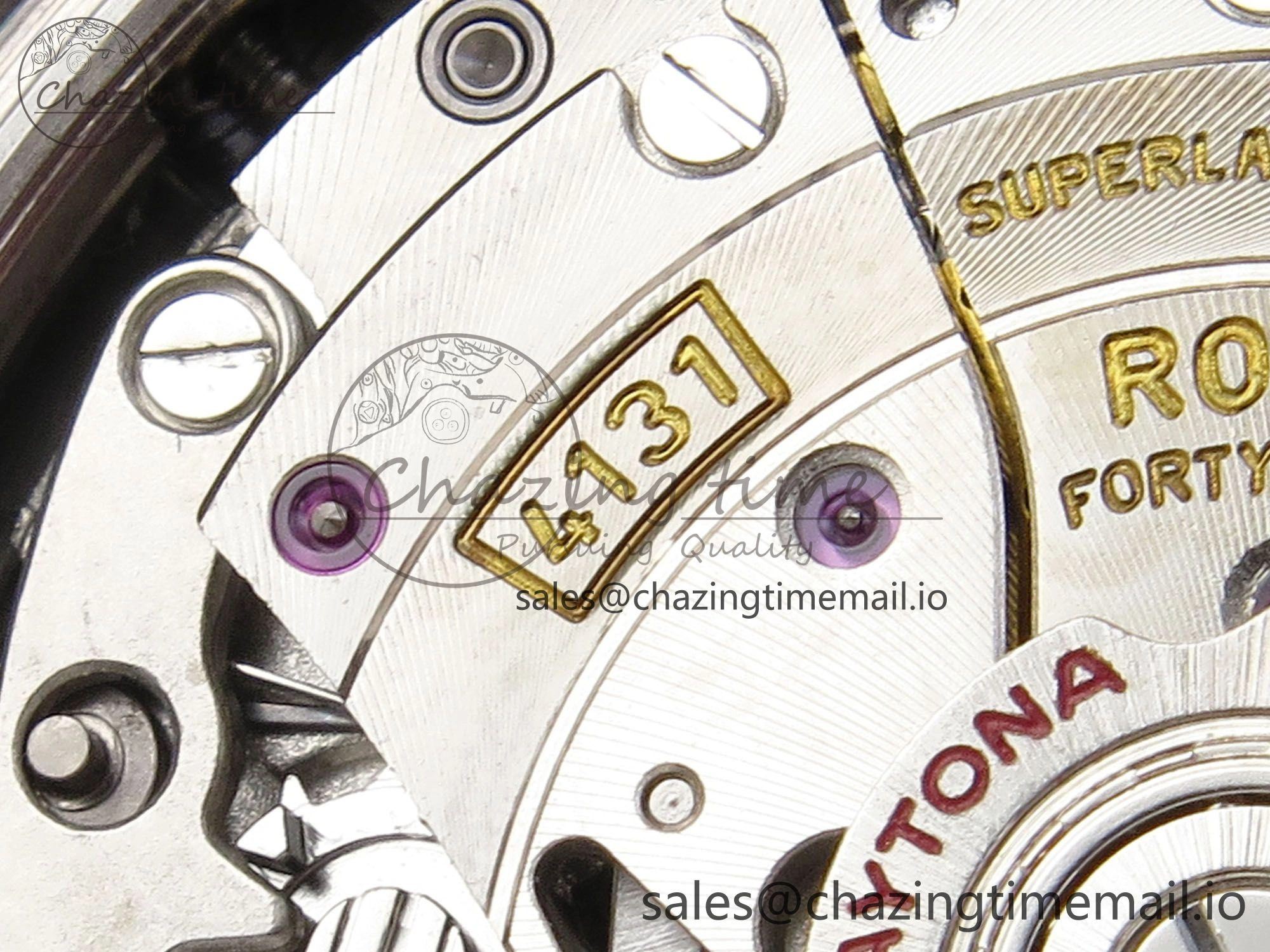 Daytona 126503 QF 1:1 Best Edition Black YG Dial on SS YG Braclet SH4131 V Original 719