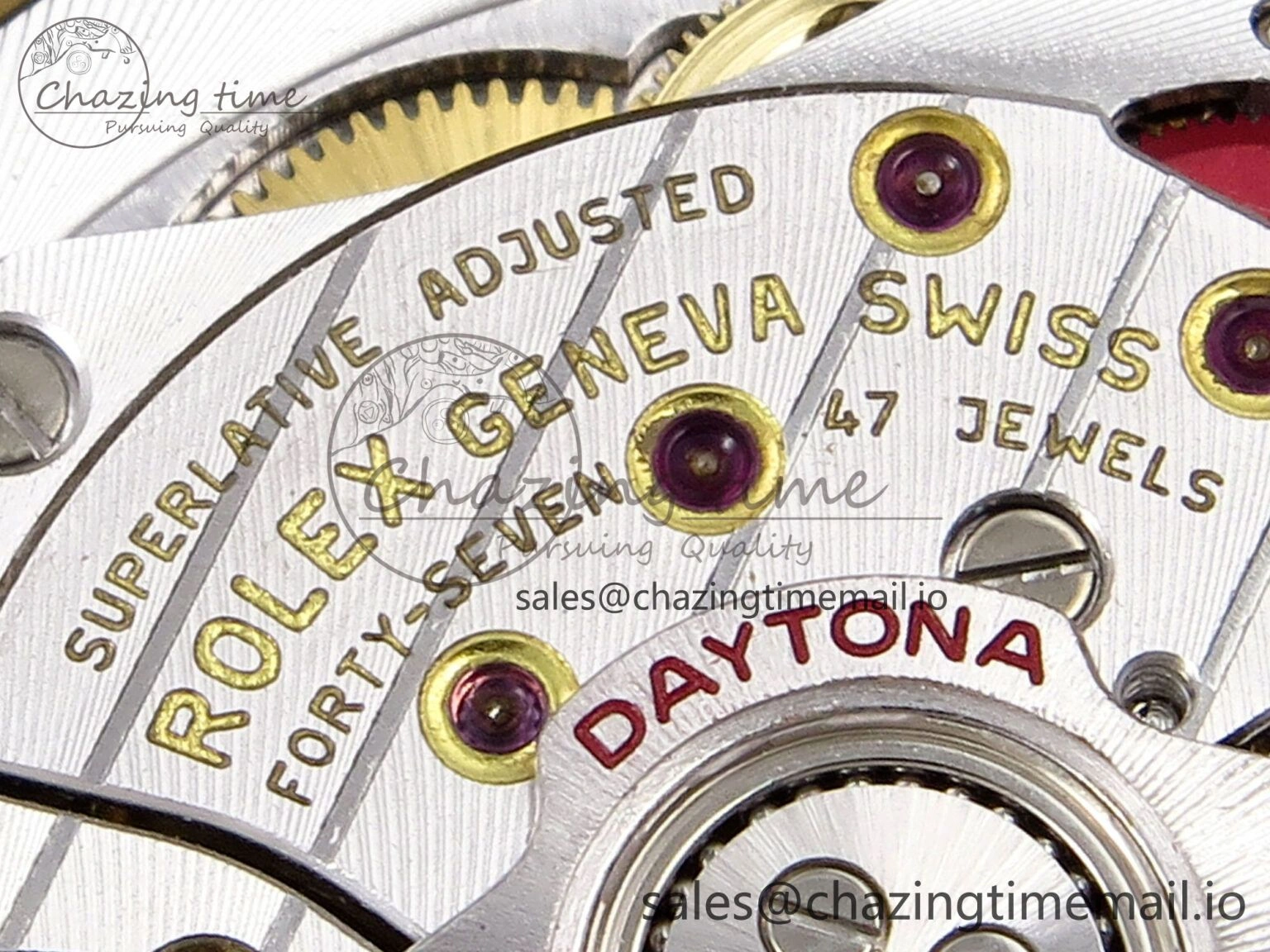 WrinkleFree Daytona 126503 QF 1:1 Best Edition White Dial on YG Bracelet SH4131 V6 (Gain Weight） 1086
