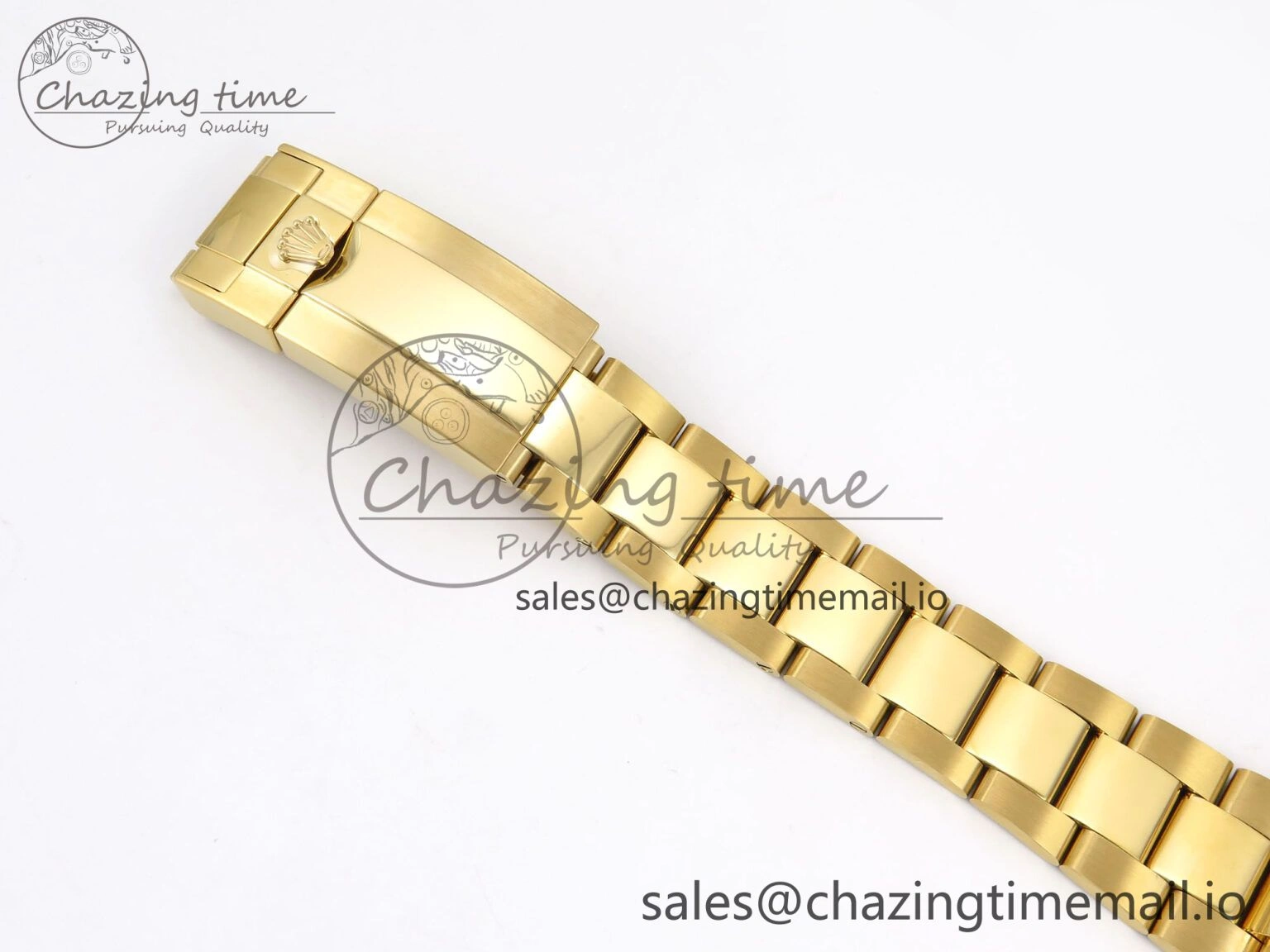 WrinkleFree Daytona 126503 QF 1:1 Best Edition White Dial on YG Bracelet SH4131 V6 (Gain Weight） 1086