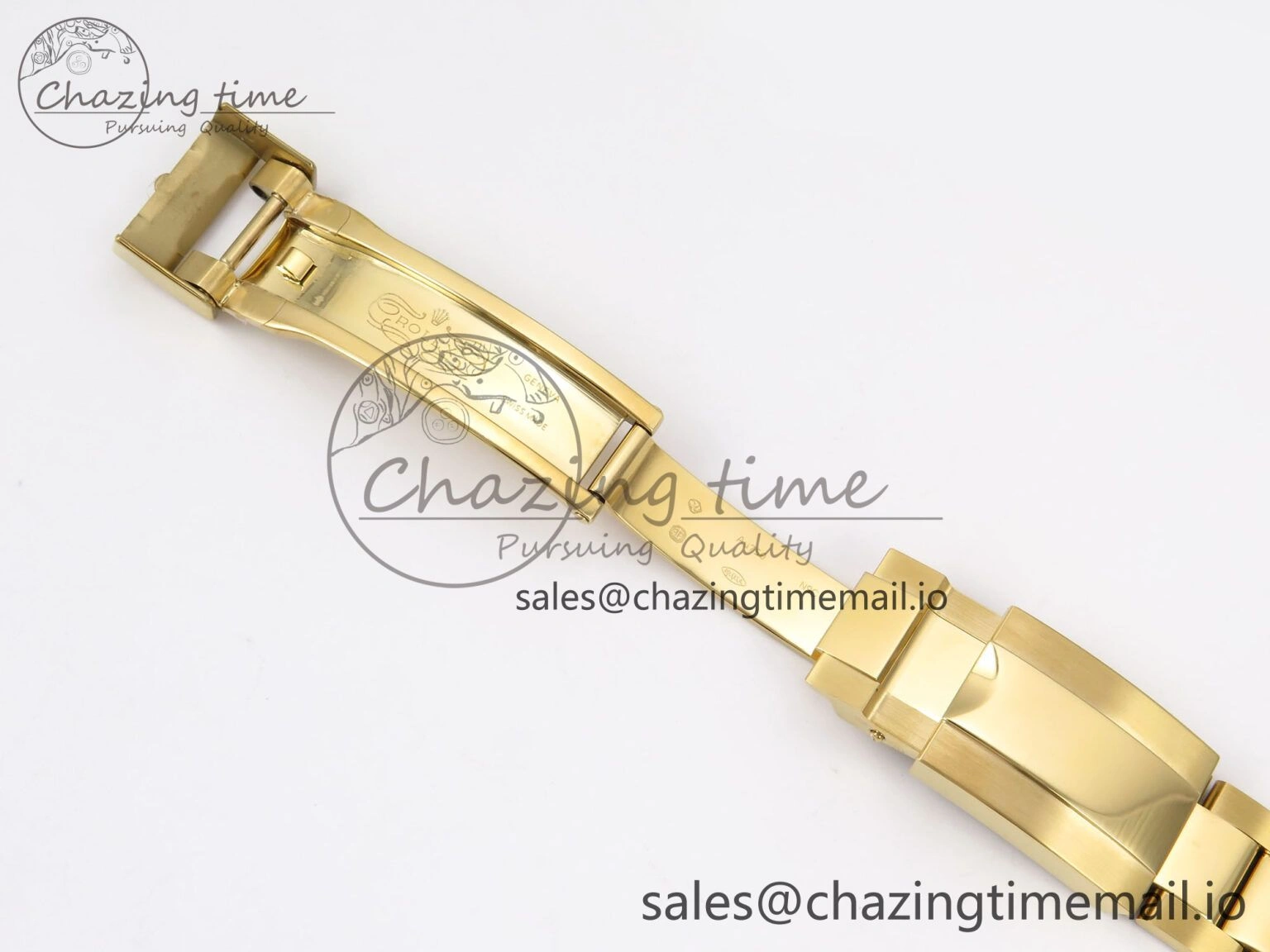 WrinkleFree Daytona 126503 QF 1:1 Best Edition White Dial on YG Bracelet SH4131 V6 (Gain Weight） 1086