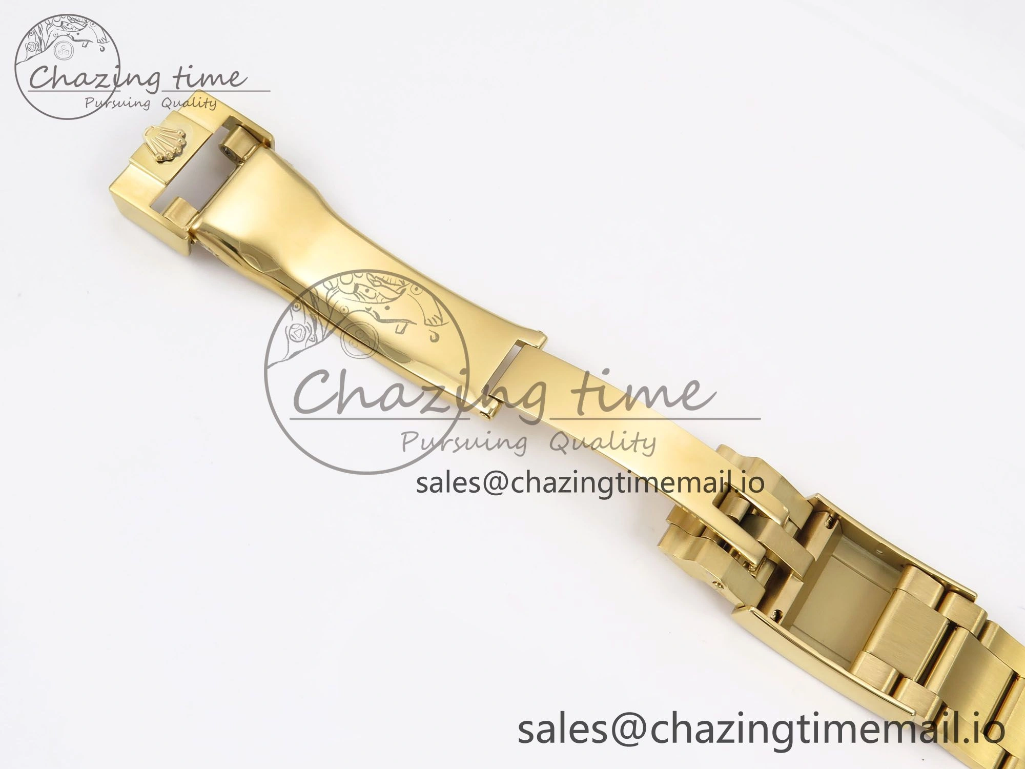 WrinkleFree Daytona 126503 QF 1:1 Best Edition White Dial on YG Bracelet SH4131 V6 (Gain Weight） 1086