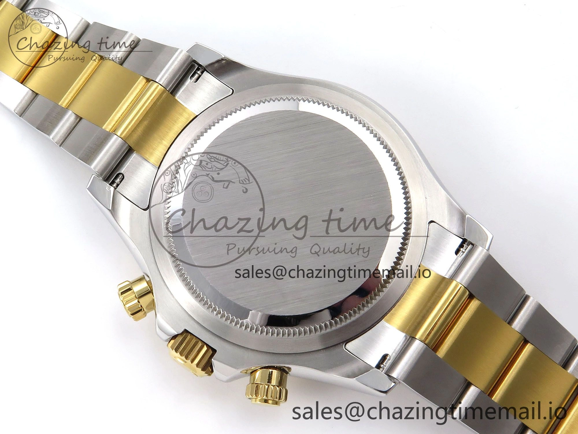 Daytona 126503 QF 1:1 Best Edition YG Dial on SS YG Braclet SH4131 V Thermal 1276