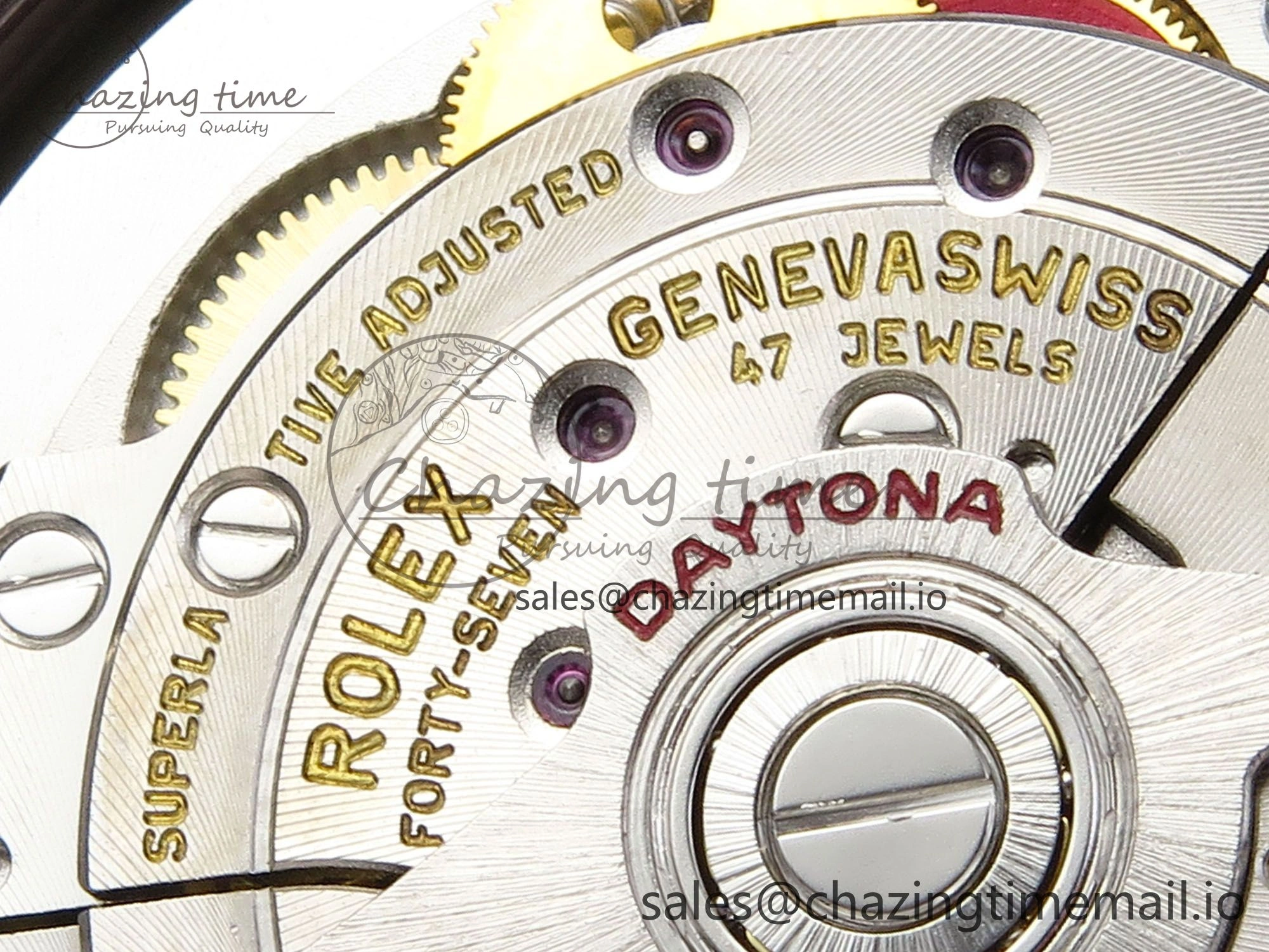 OnTrend Daytona 126503 QF 1:1 Best Edition YG Dial on SS YG Braclet SH4131 V 718