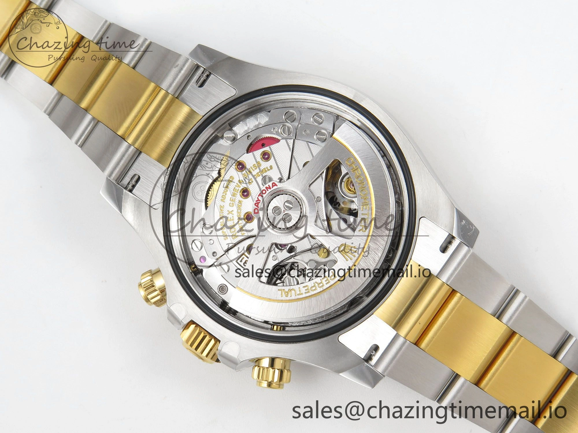 Daytona 126503 THBF 1:1 Best Edition Black YG Diamonds Dial on SS YG Bracelet SH EasyCare 137