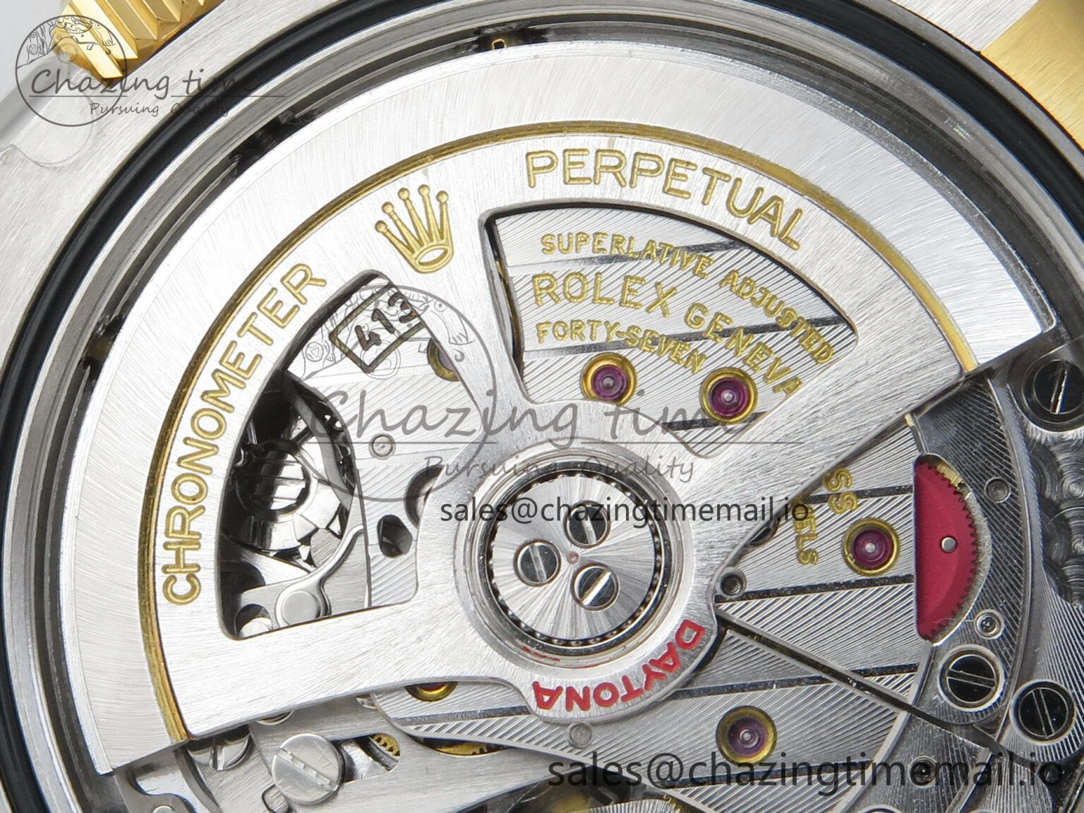 Daytona 126503 THBF 1:1 Best Edition Black YG Diamonds Dial on SS YG Bracelet SH EasyCare 137