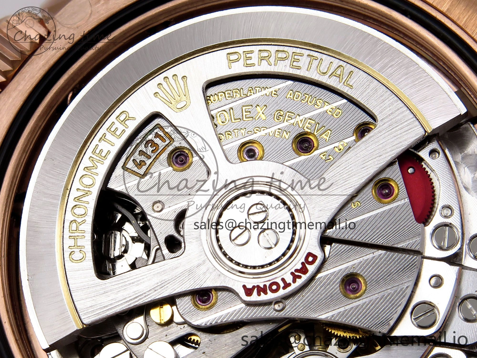 OdorResistant Daytona 126505 APSF 1:1 Best Edition RG Black Dial on RG Bracelet SH 1028