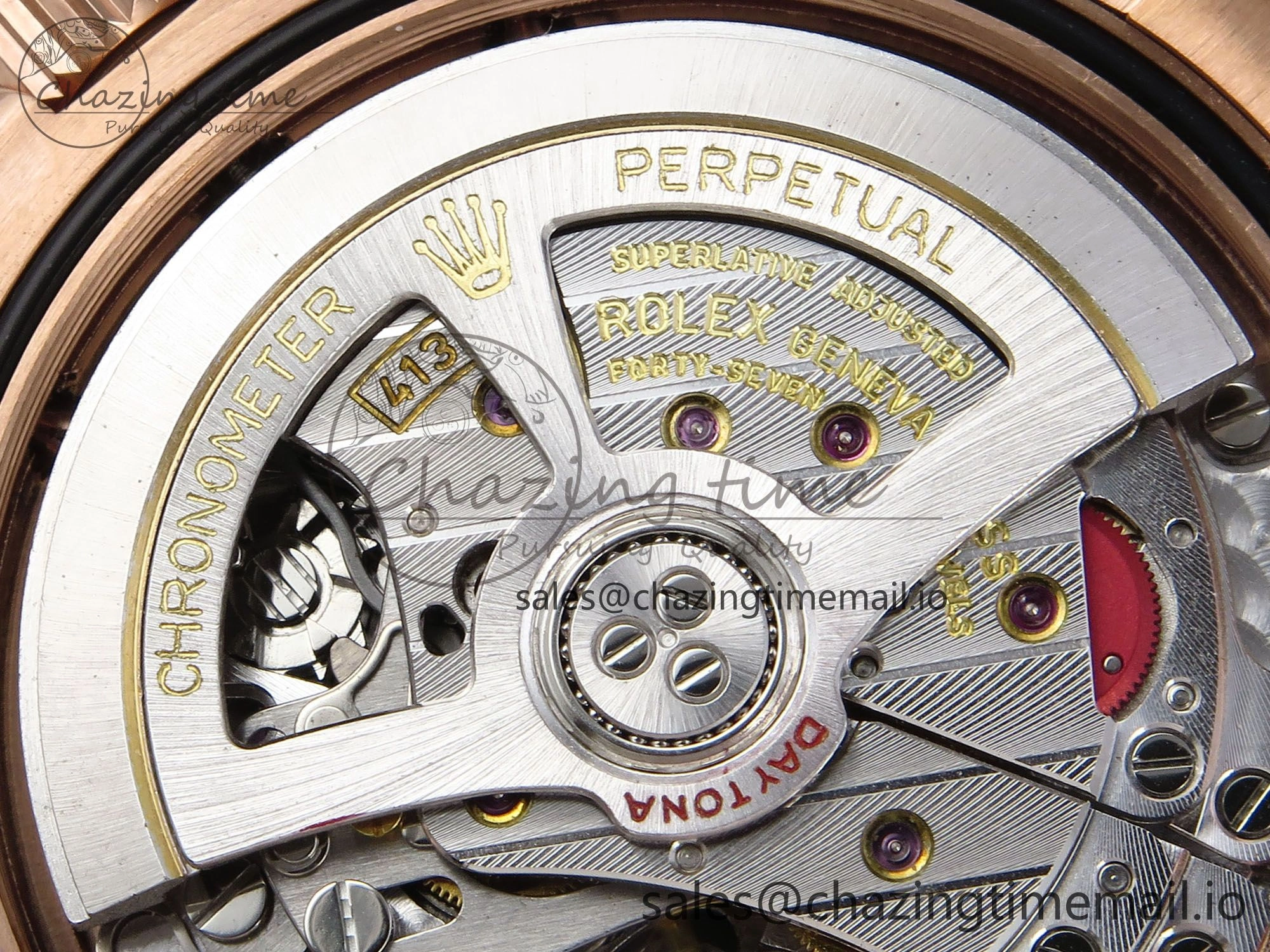 UrbanStyle Daytona 126505 APSF 1:1 Best Edition RG Black Dial on RG Braclet SH 730
