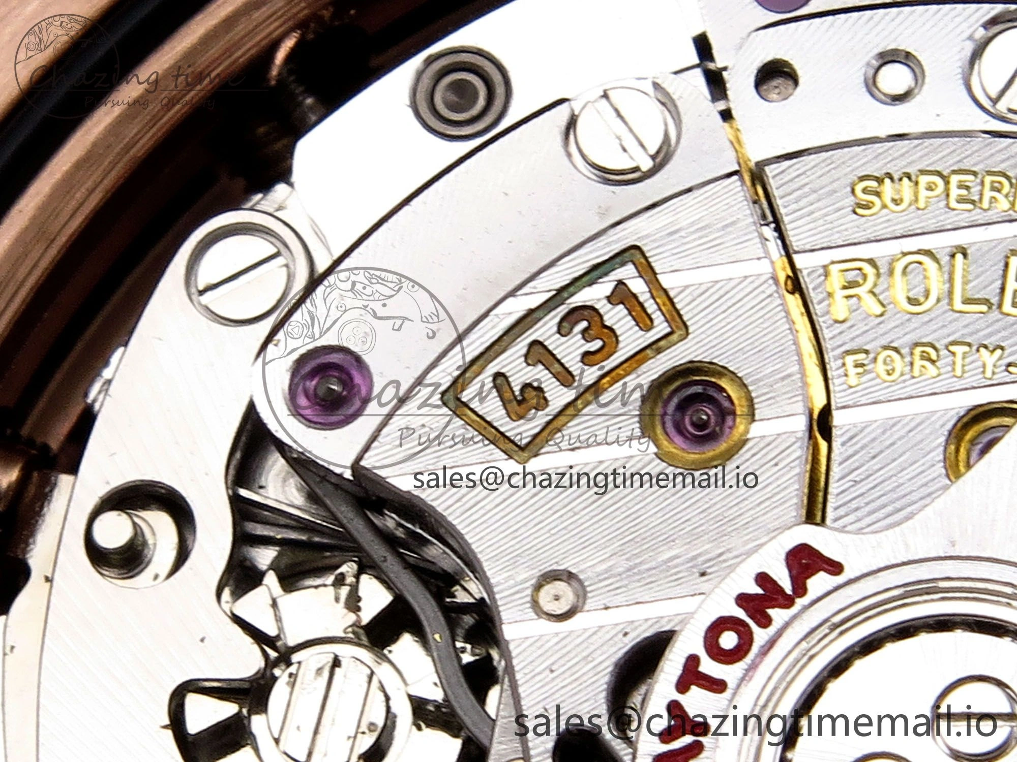 Comfortable Daytona 126505 APSF 1:1 Best Edition RG Black Diamonds Dial on RG Bracelet SH 1025