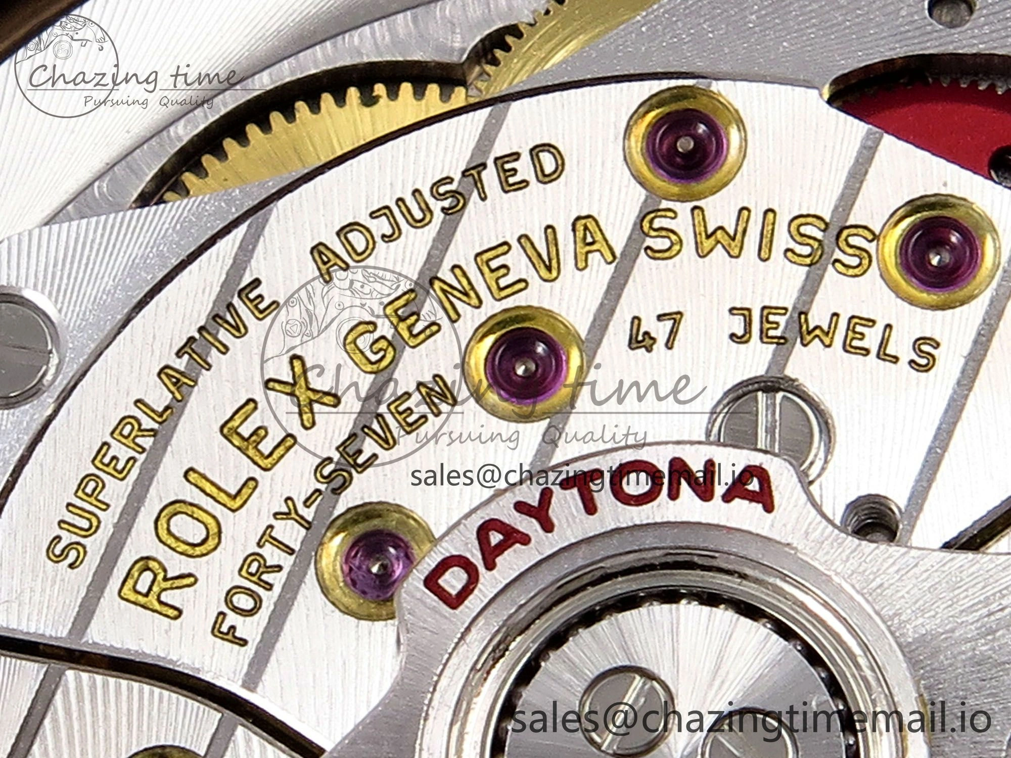 Daytona 126505 QF 1:1 Best Edition Black RG Diamonds Dial on RG Bracelet SH4131 V6 (Gain Weight） Casual 1081