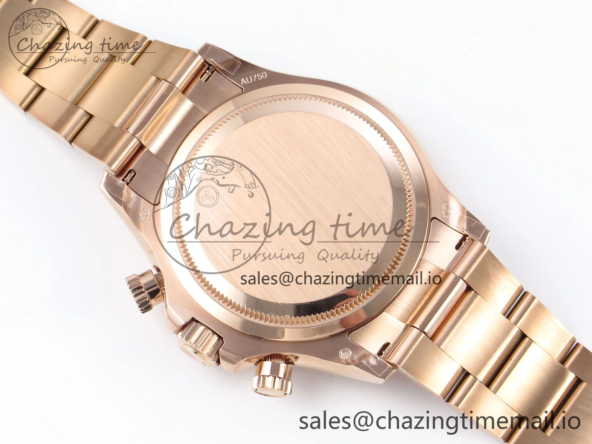 Daytona 126505 QF 1:1 Best Edition Black RG Diamonds Dial on RG Braclet SH4131 V ZeroBulk 715