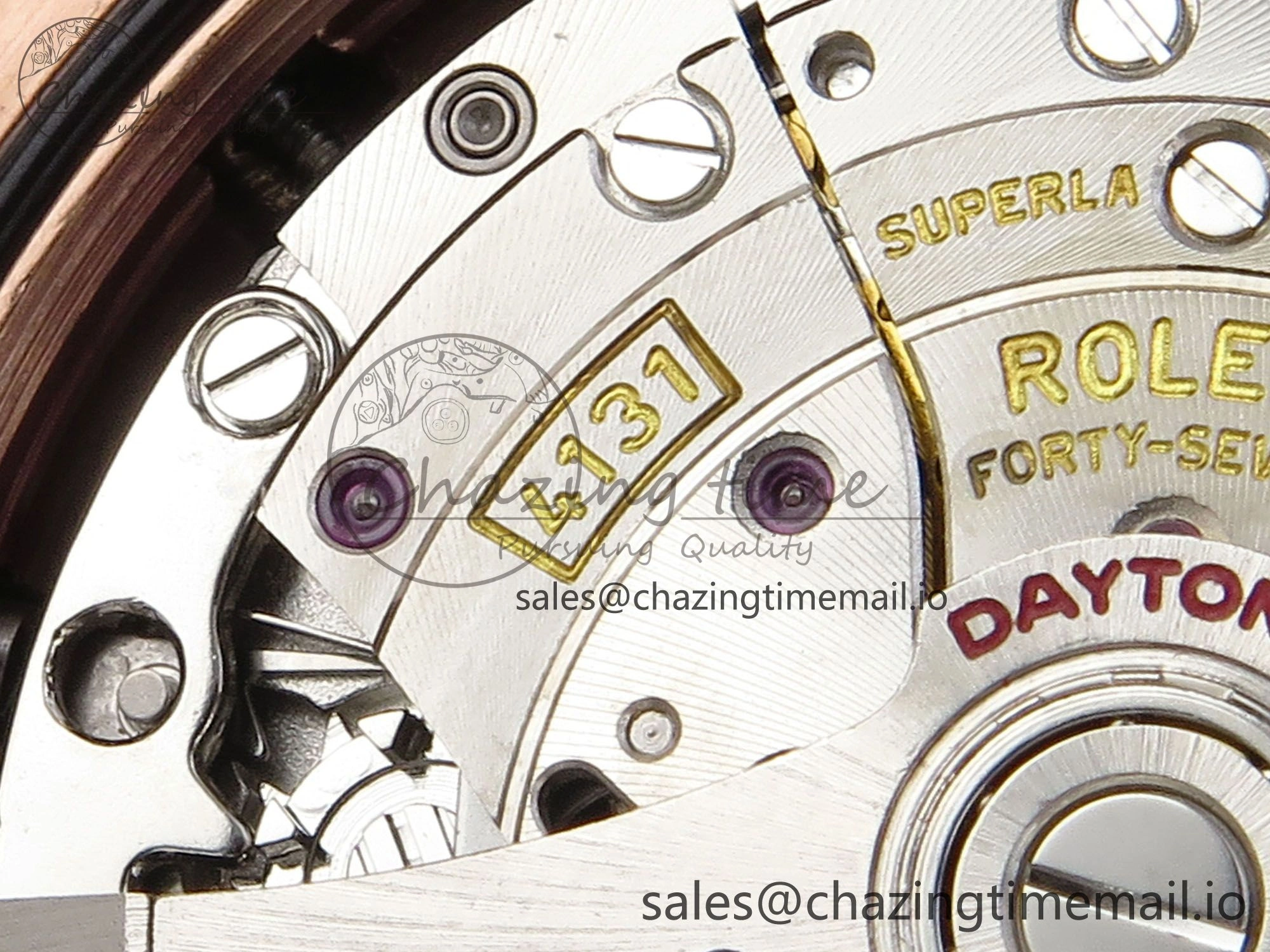 Daytona 126505 QF 1:1 Best Edition Black RG Diamonds Dial on RG Braclet SH4131 V ZeroBulk 715