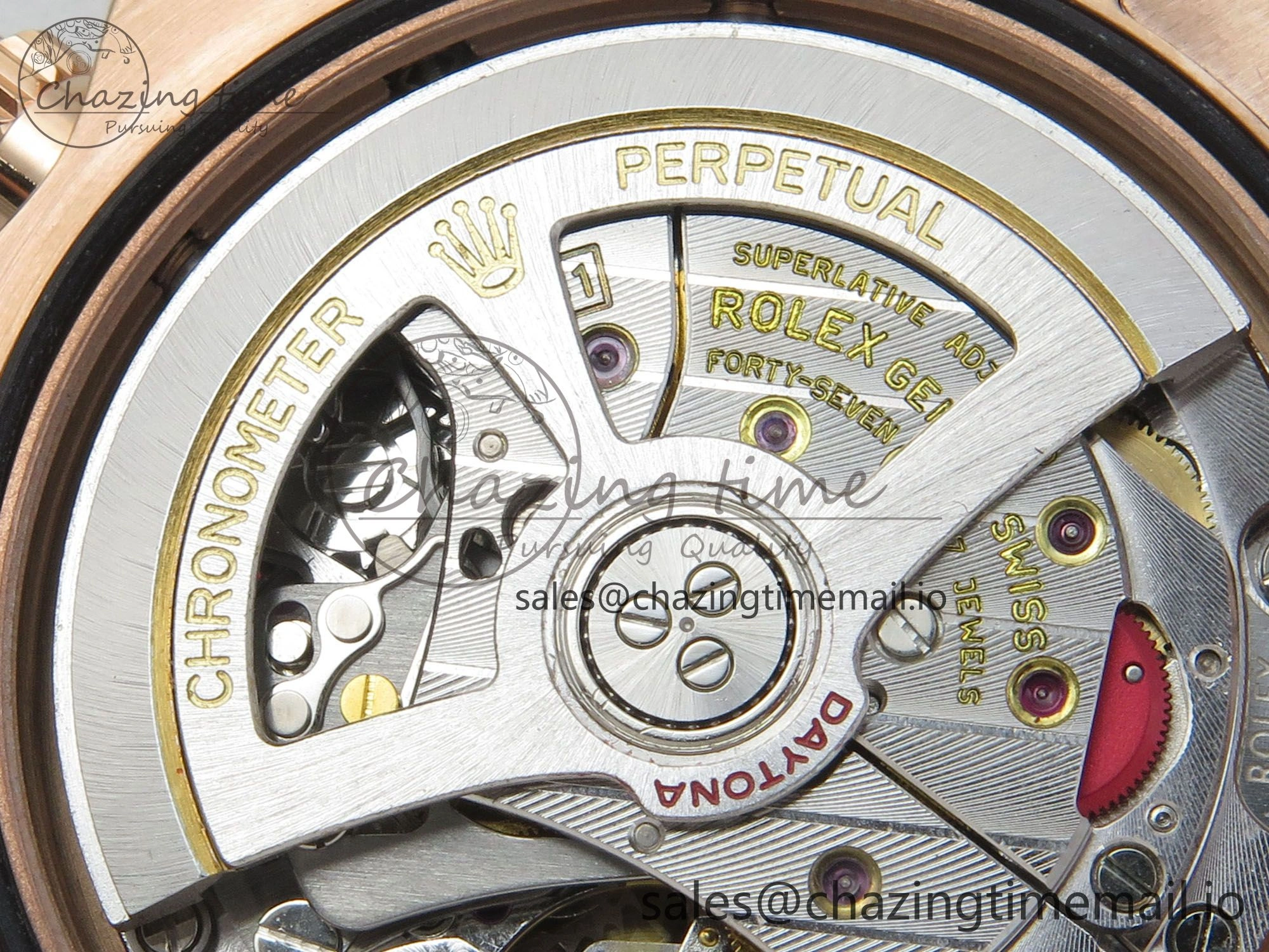 Daytona 126505 QF 1:1 Best Edition Brown Dial Stick Markers On RG Bracelet SH4131 V6（Gain Weight） NewStyle 93