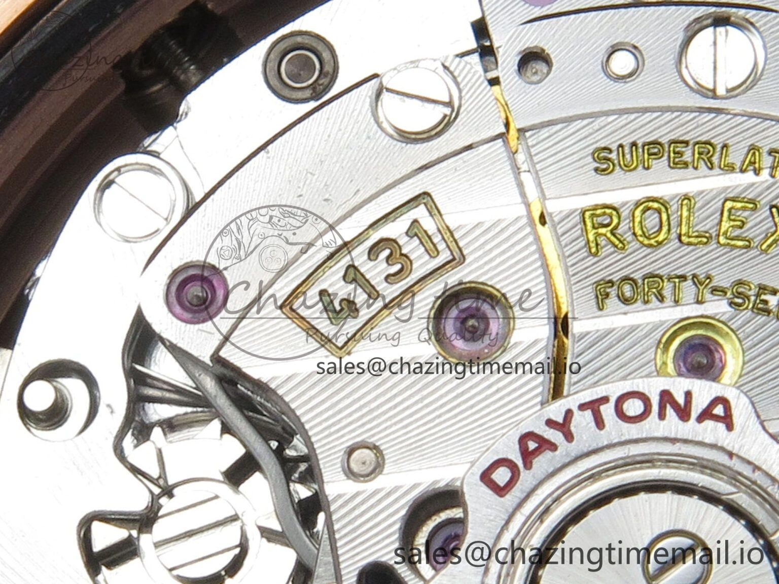 Daytona 126505 QF 1:1 Best Edition Brown Dial Stick Markers On RG Bracelet SH4131 V6（Gain Weight） NewStyle 93