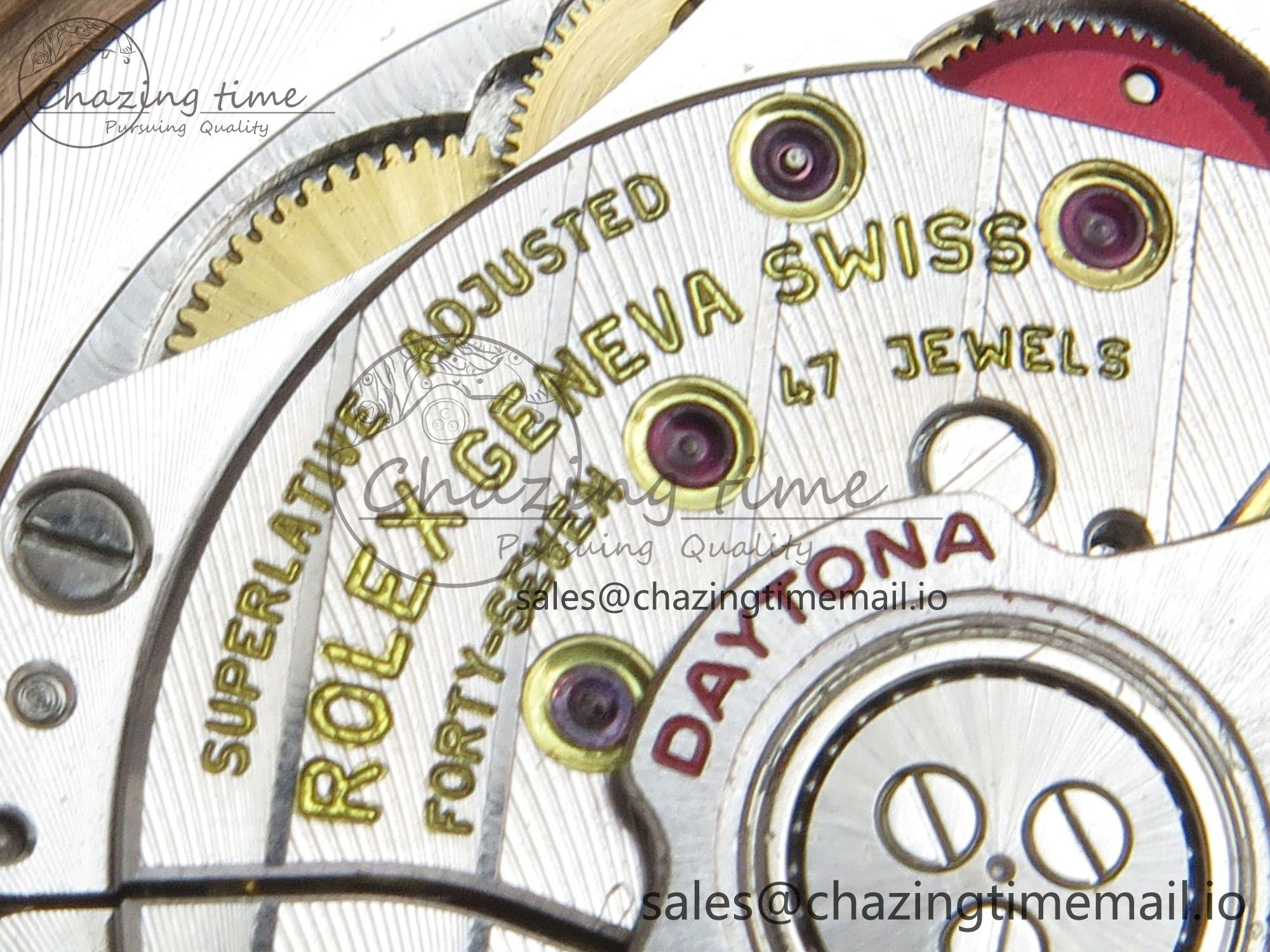 Daytona 126505 QF 1:1 Best Edition Brown Dial Stick Markers On RG Bracelet SH4131 V6（Gain Weight） NewStyle 93