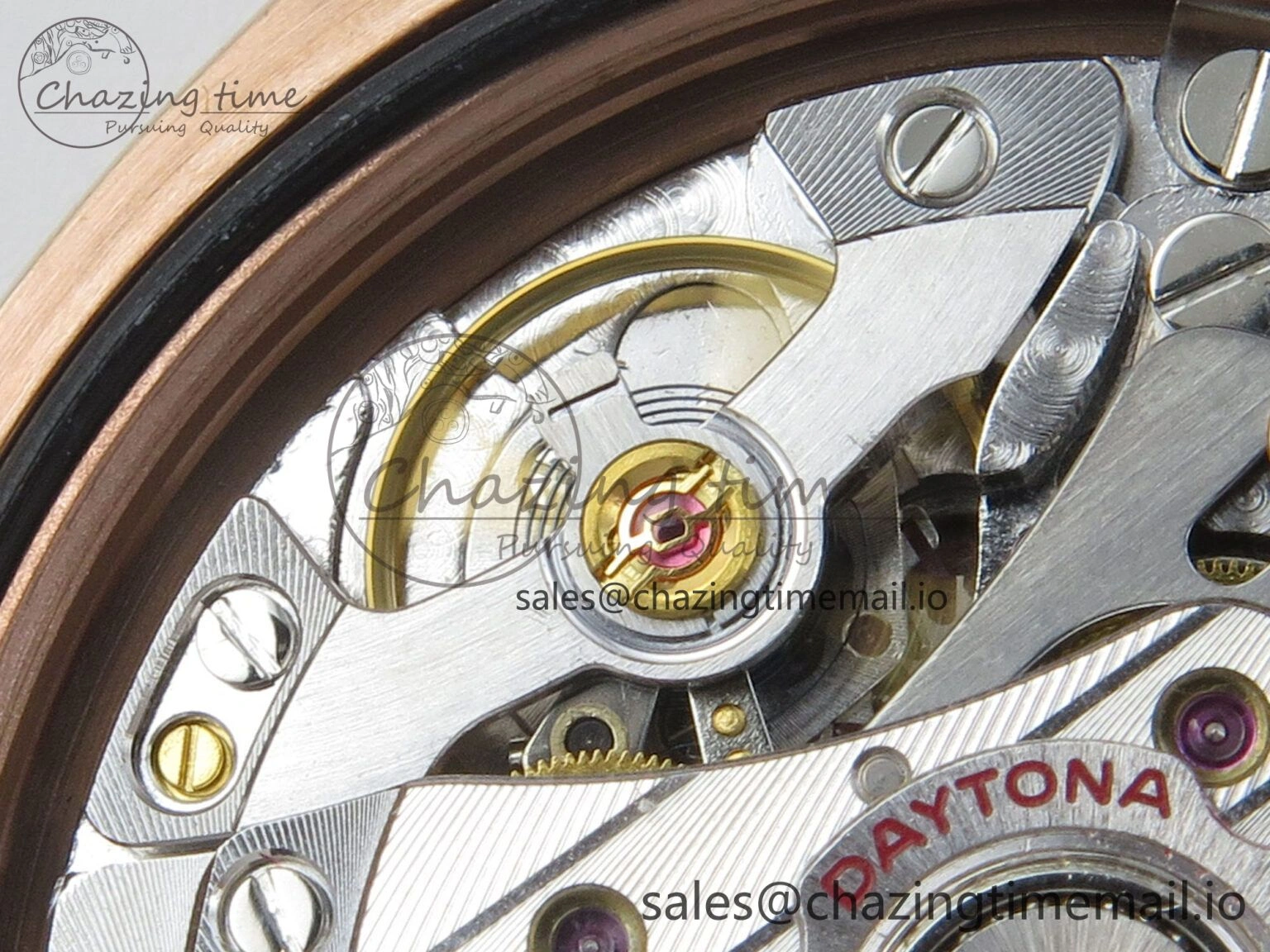 Daytona 126505 QF 1:1 Best Edition Brown Dial Stick Markers On RG Bracelet SH4131 V6（Gain Weight） NewStyle 93