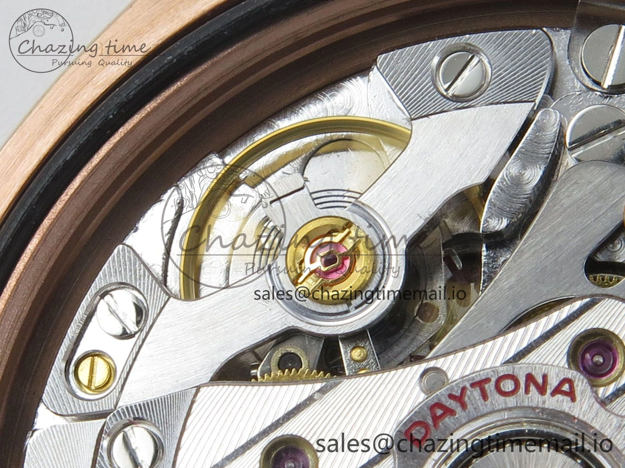 Daytona 126505 QF 1:1 Best Edition Brown Dial Stick Markers On RG Bracelet SH4131 V6（Gain Weight） NewStyle 93