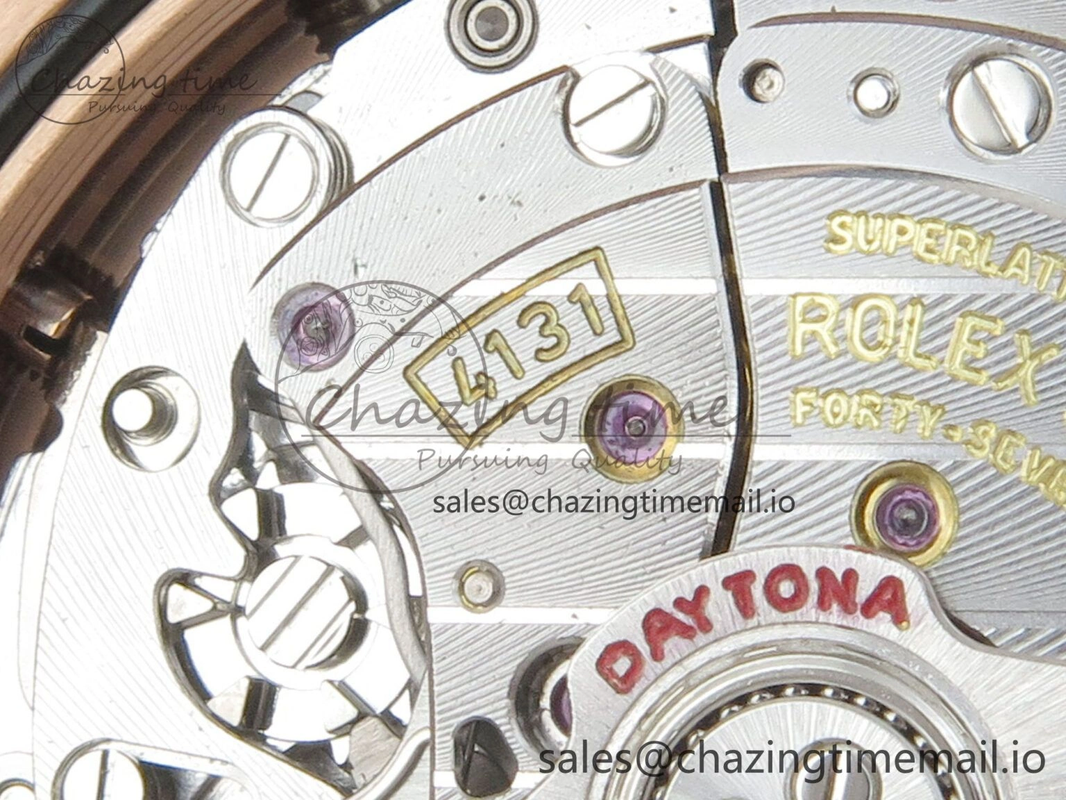 UrbanStyle Daytona 126505 RG APSF 1:1 Best Edition RG Black Dial Stick Markers On 904L RG Bracelet SH 118