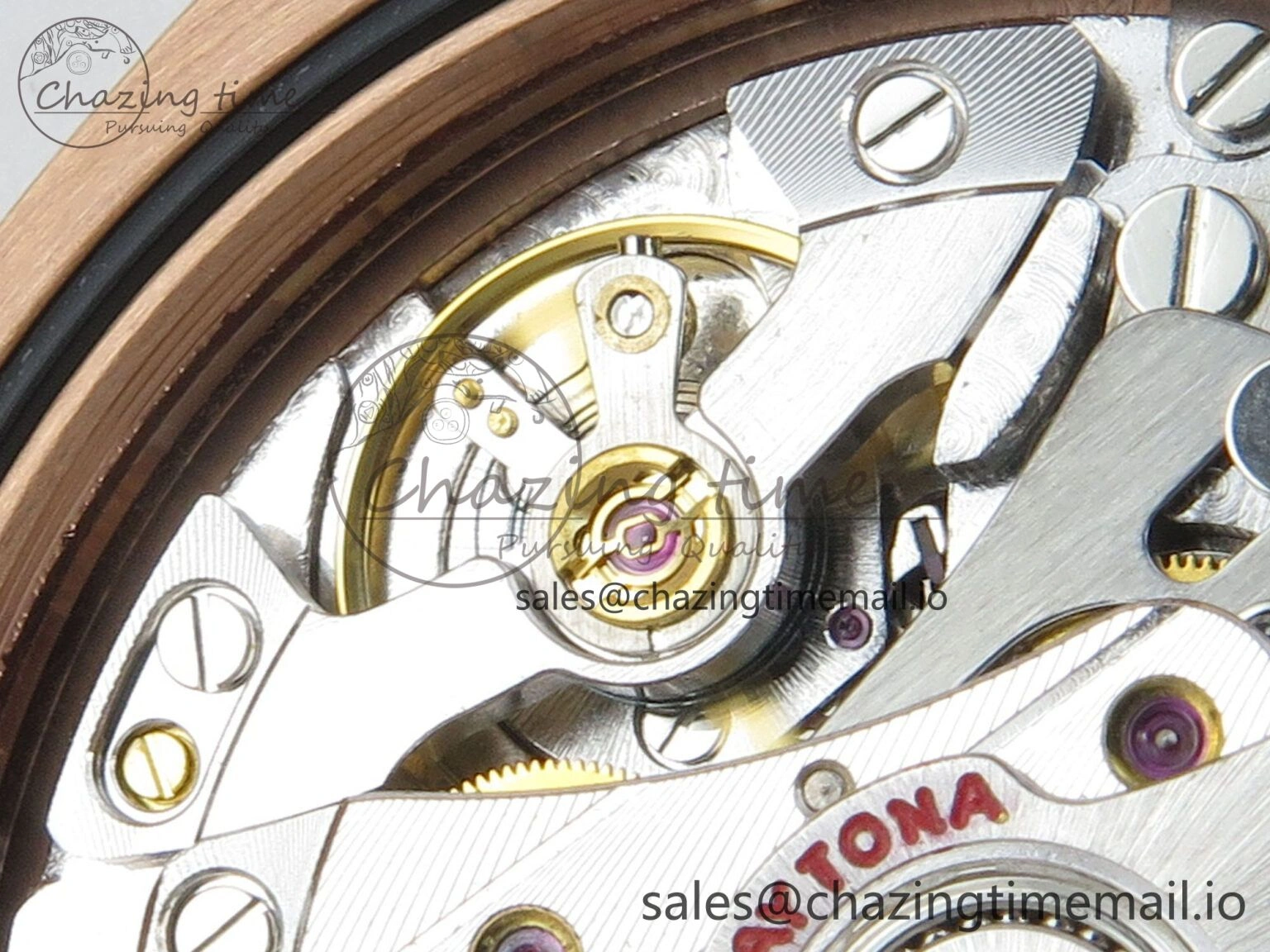 UrbanStyle Daytona 126505 RG APSF 1:1 Best Edition RG Black Dial Stick Markers On 904L RG Bracelet SH 118