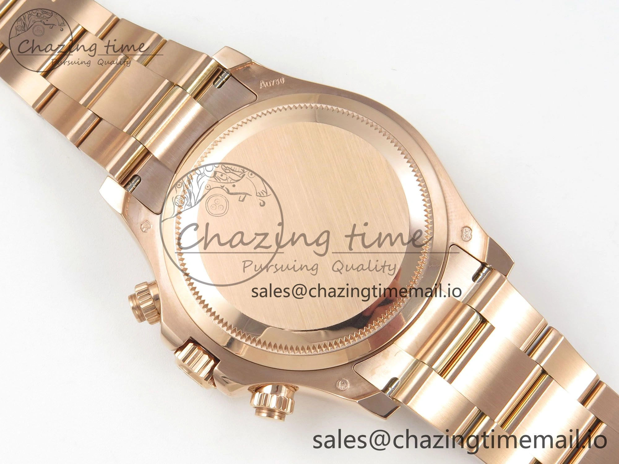 Daytona 126505 RG Clean 1:1 Best Edition RG Champagne Stick Dial on RG Bracelet Super Clone DD TechFriendly 248