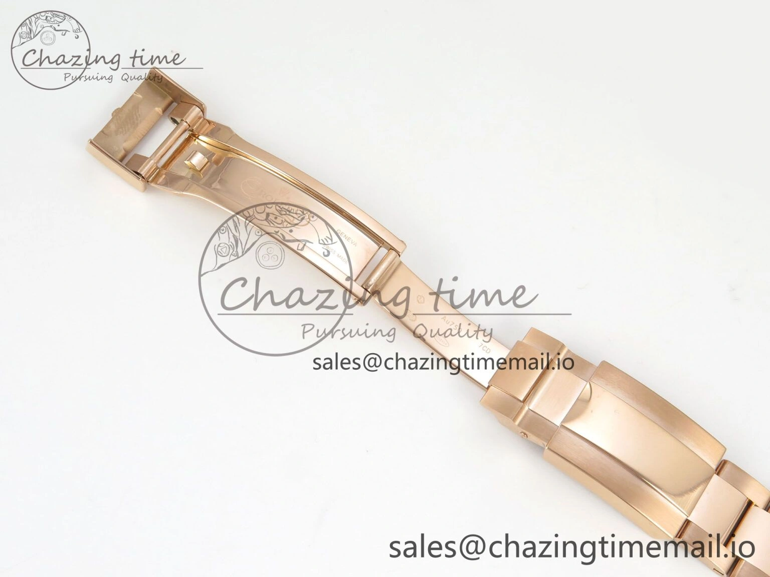 Daytona 126505 RG Clean 1:1 Best Edition RG Champagne Stick Dial on RG Bracelet Super Clone DD TechFriendly 248