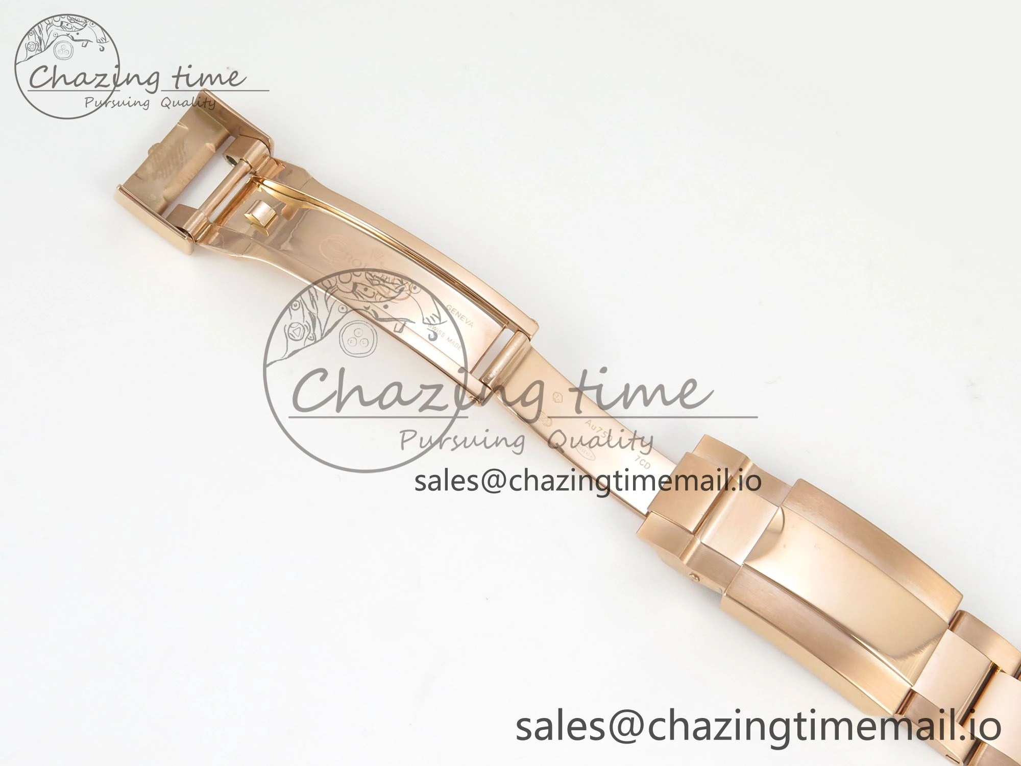 Daytona 126505 RG Clean 1:1 Best Edition RG Champagne Stick Dial on RG Bracelet Super Clone DD TechFriendly 248