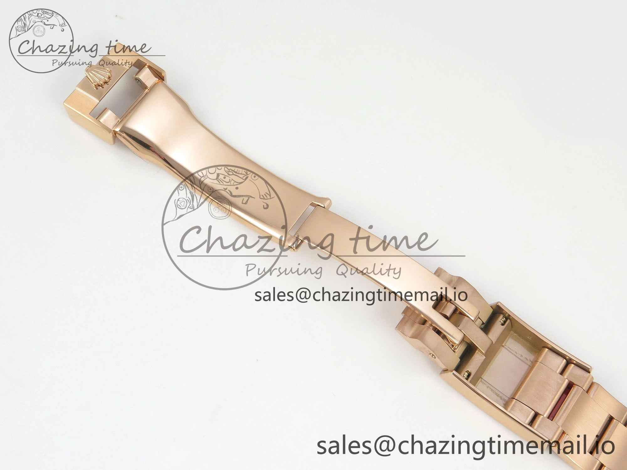 Daytona 126505 RG Clean 1:1 Best Edition RG Champagne Stick Dial on RG Bracelet Super Clone DD TechFriendly 248