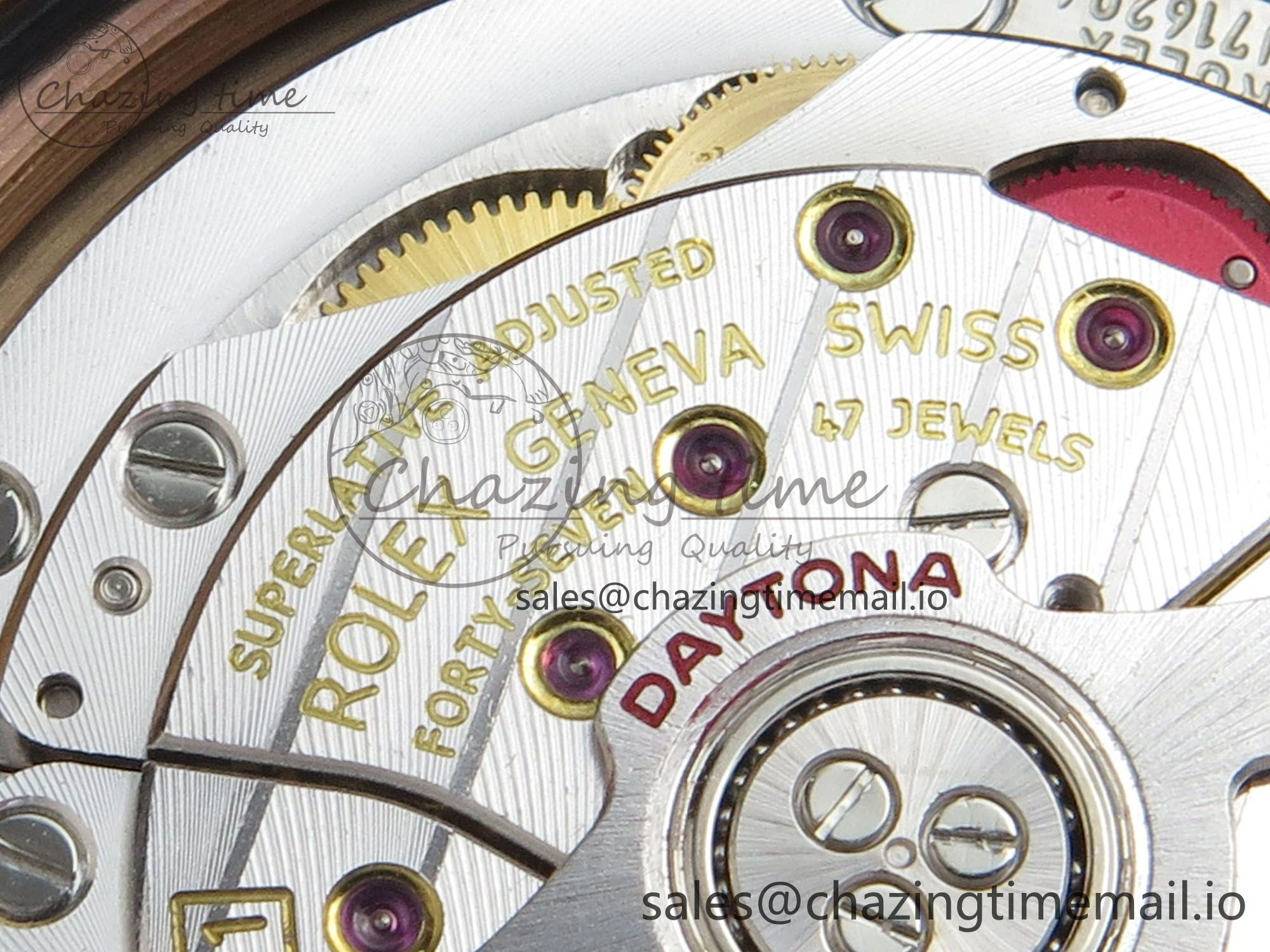 Daytona 126505 RG QF 1:1 Best Edition RG Dial Crystal Markers On RG Bracelet SH4131 V6 (Gain Weight) Comfortable 304