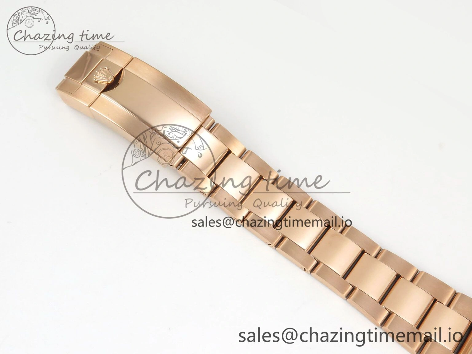 Daytona 126505 RG QF 1:1 Best Edition RG Dial Crystal Markers On RG Bracelet SH4131 V6 (Gain Weight) Comfortable 304