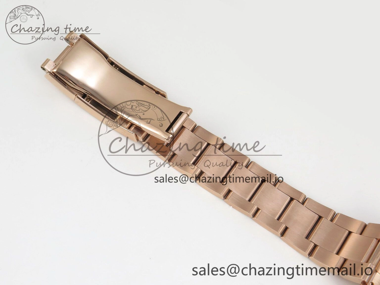 Daytona 126505 RG QF 1:1 Best Edition RG Dial Crystal Markers On RG Bracelet SH4131 V6 (Gain Weight) Comfortable 304
