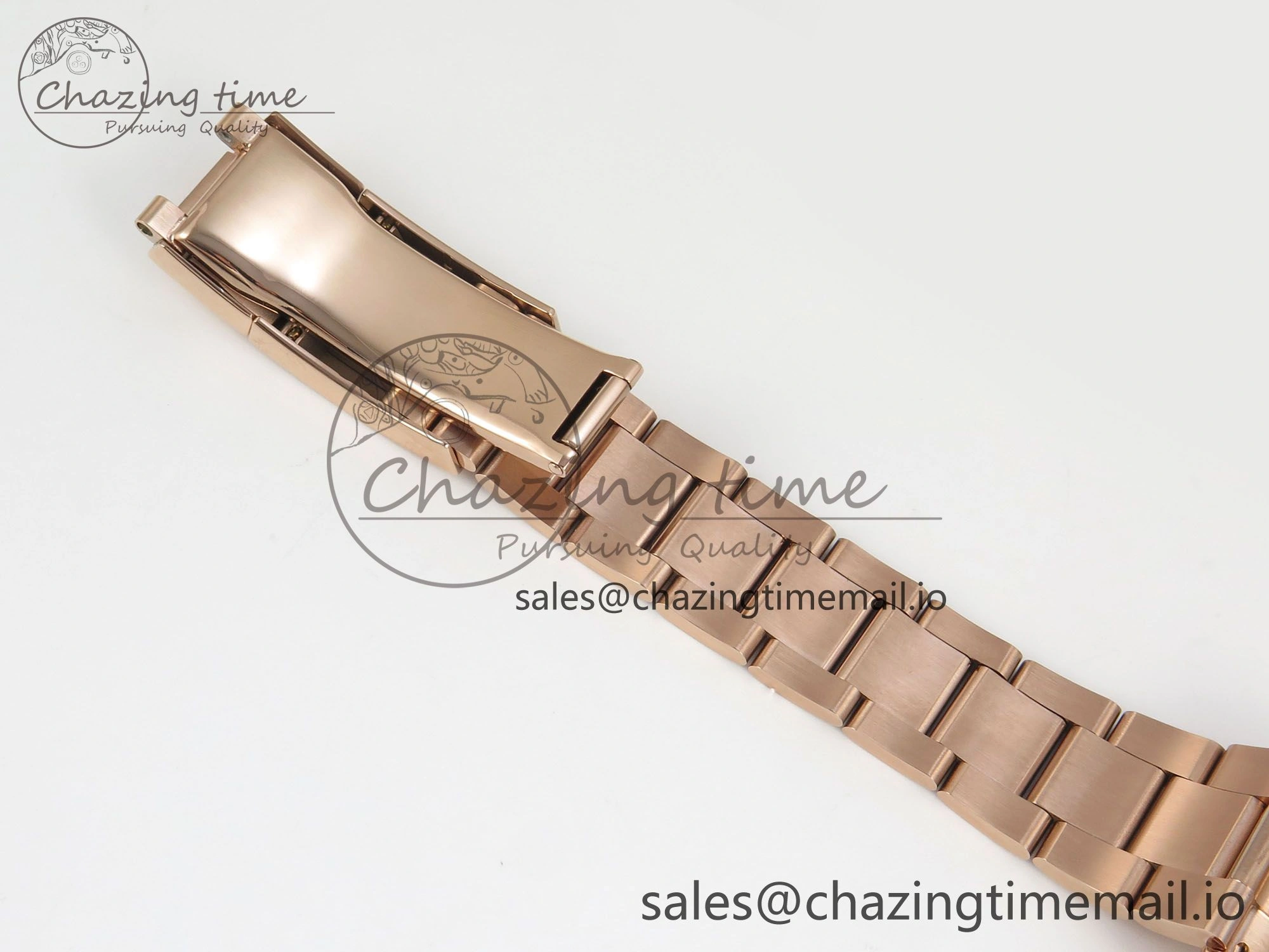 Daytona 126505 RG QF 1:1 Best Edition RG Dial Crystal Markers On RG Bracelet SH4131 V6 (Gain Weight) Comfortable 304