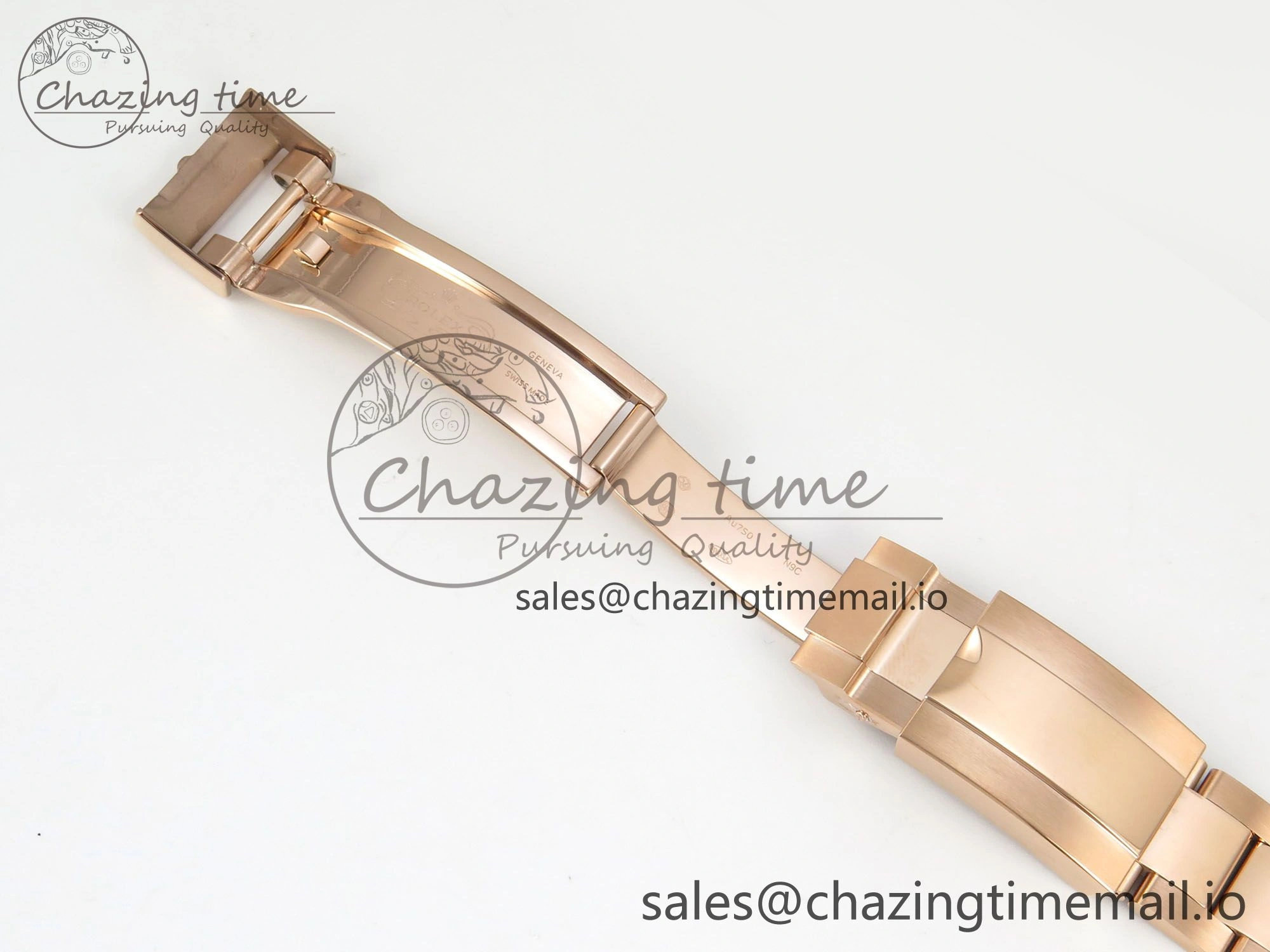 Daytona 126505 RG QF 1:1 Best Edition RG Dial Crystal Markers On RG Bracelet SH4131 V6 (Gain Weight) Comfortable 304