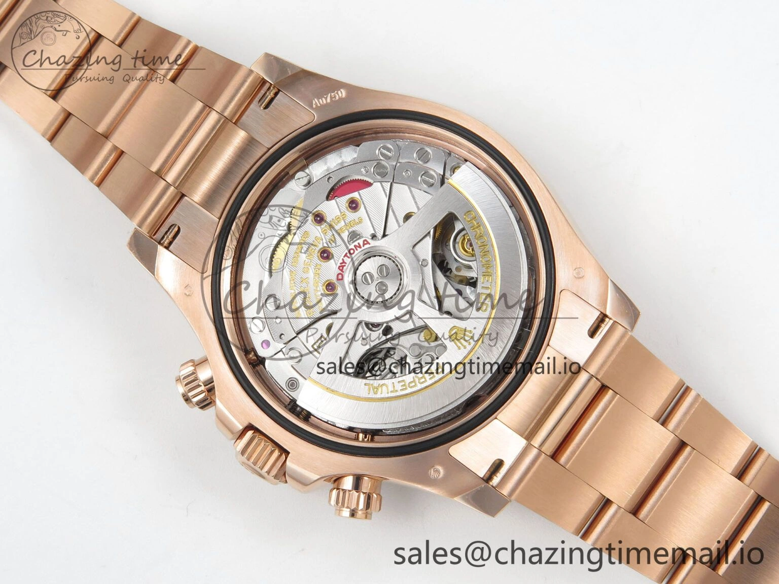 Daytona 126505 THBF 1:1 Best Edition Black RG Dial on RG Bracelet SH UrbanStyle 110